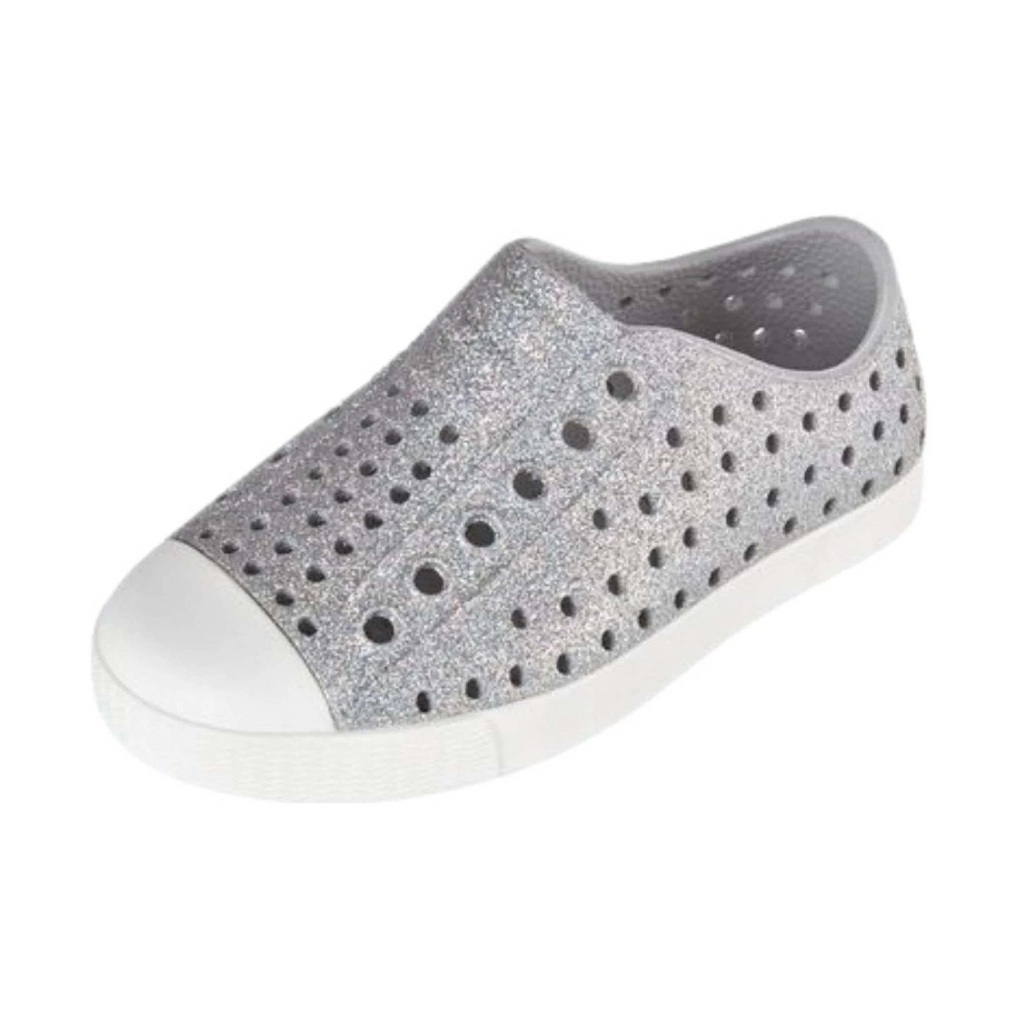 Native Kids' Youth Jefferson Bling - Disco Bling/Shell White - Image 2