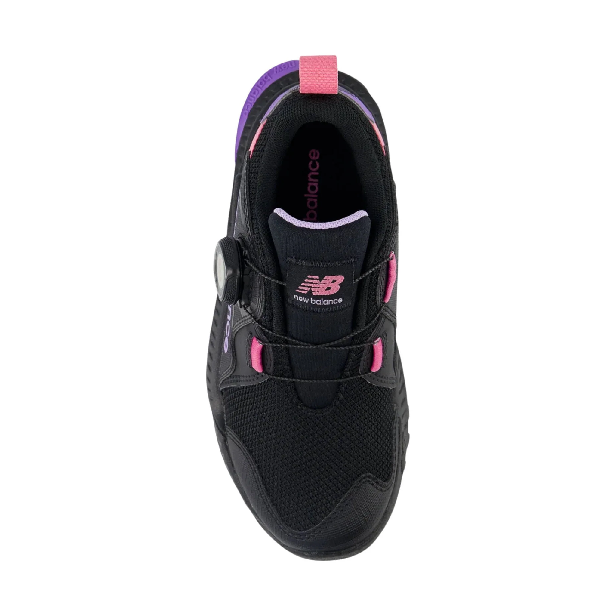 New Balance Big Kids' DynaSoft Trail Magic BOA Shoes - Black/Violet Crush/Pink - Image 3