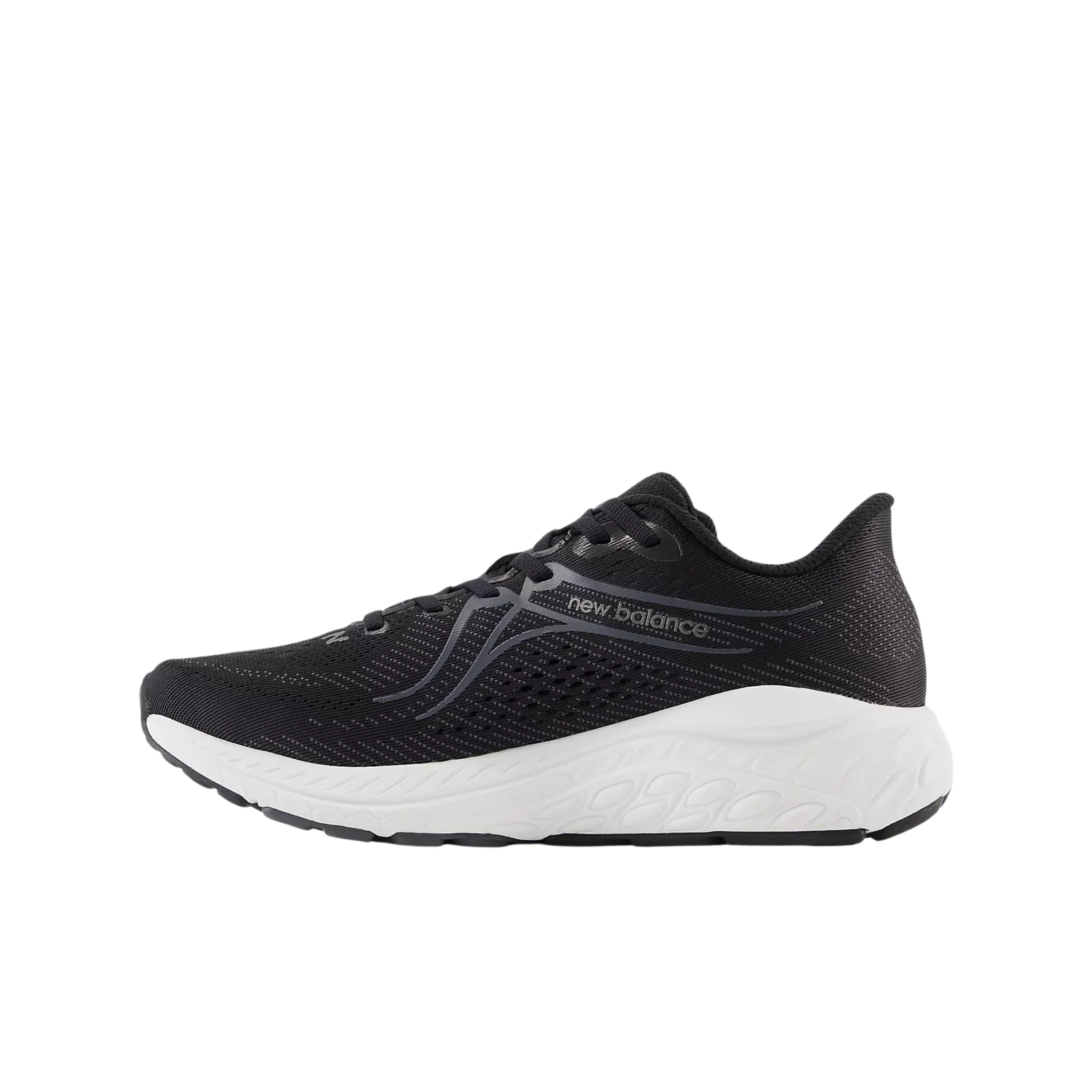 New Balance Big Kids' Fresh Foam X 860v13 Lace Shoes - Black - Image 2
