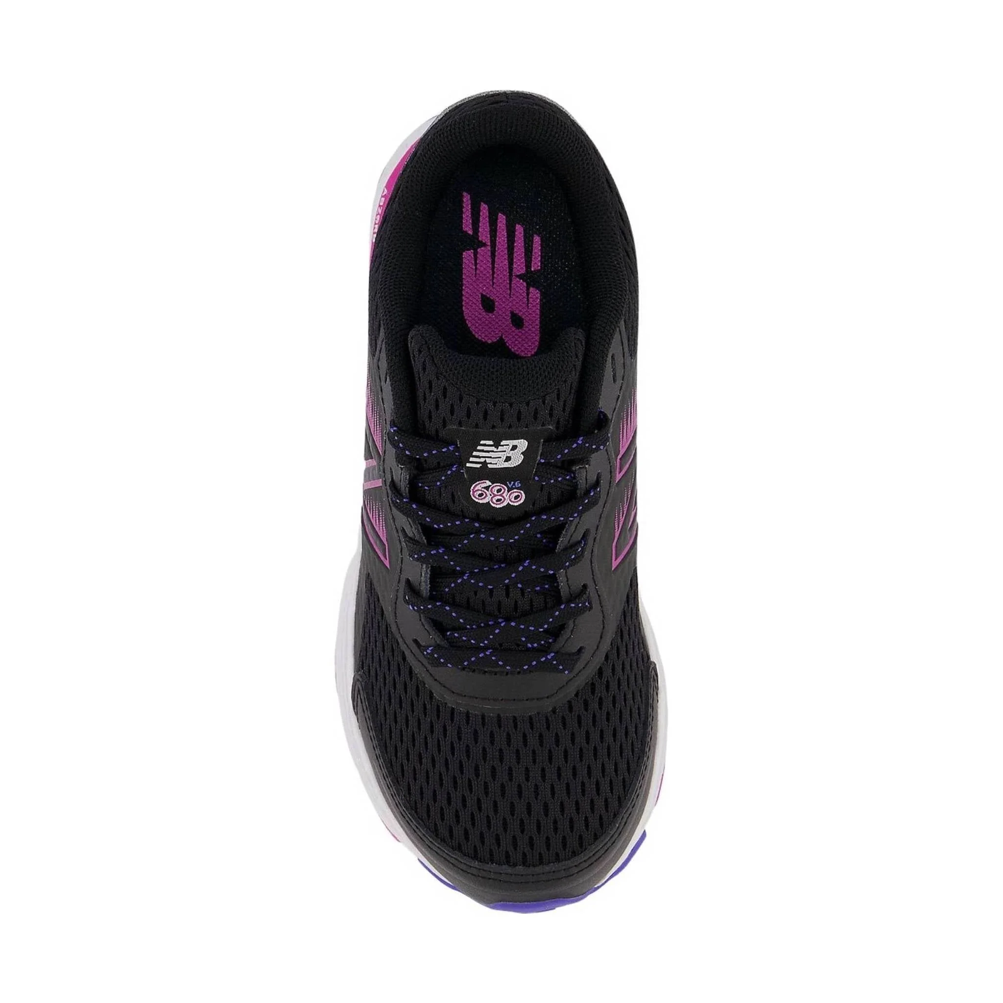New Balance Kids' 680v6 - Black/Magenta - Image 3
