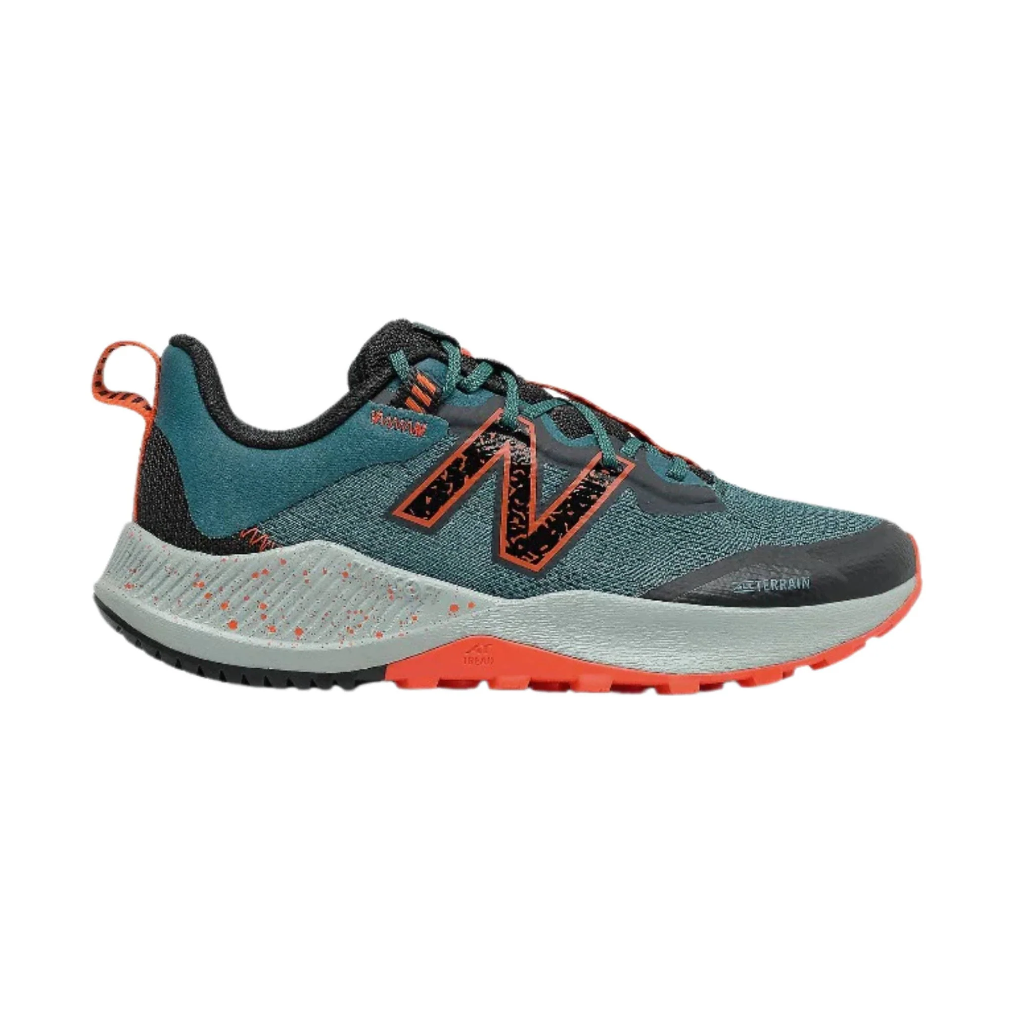 New Balance Kids' Nitrel V4 Shoes - Green/Orange