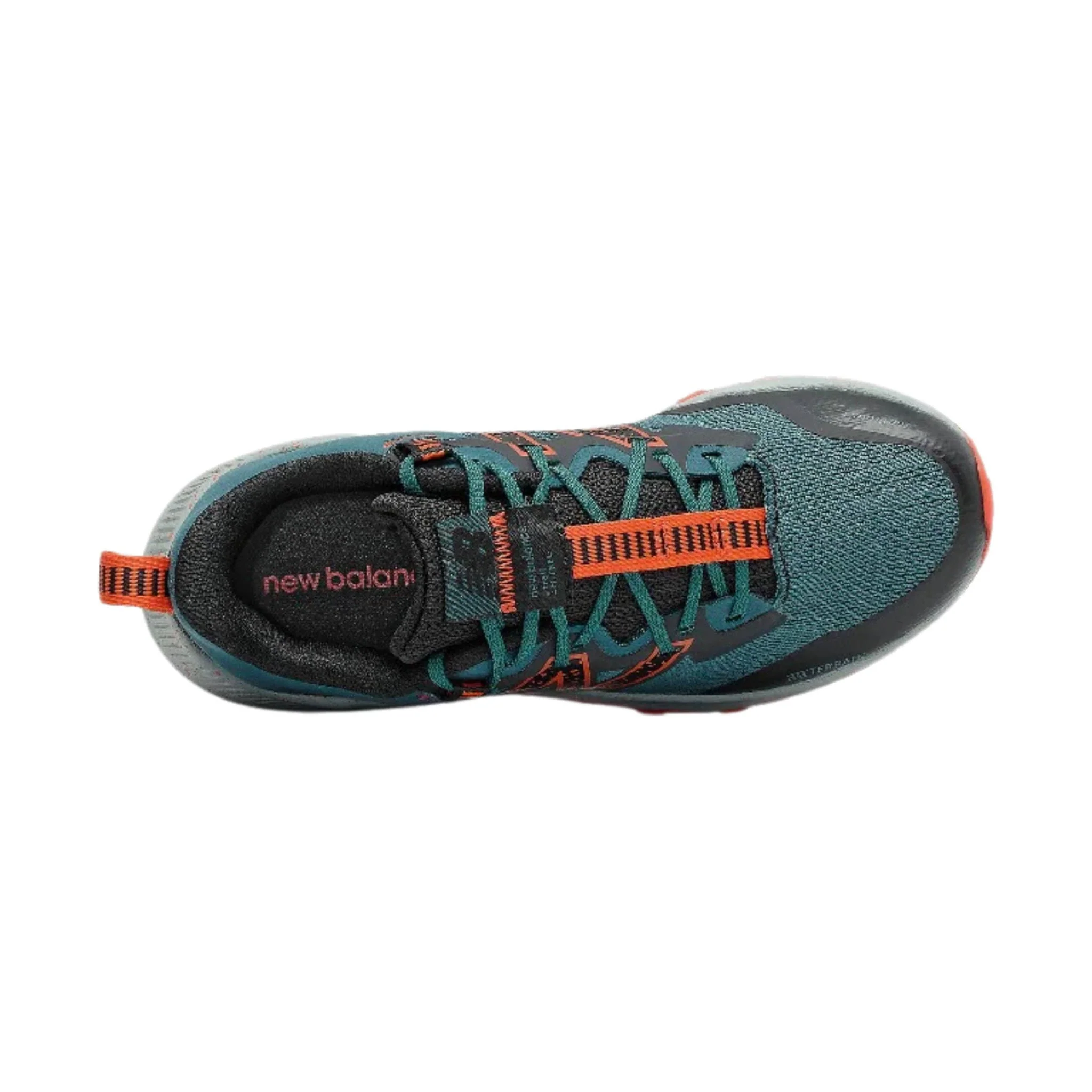 New Balance Kids' Nitrel V4 Shoes - Green/Orange - Image 3