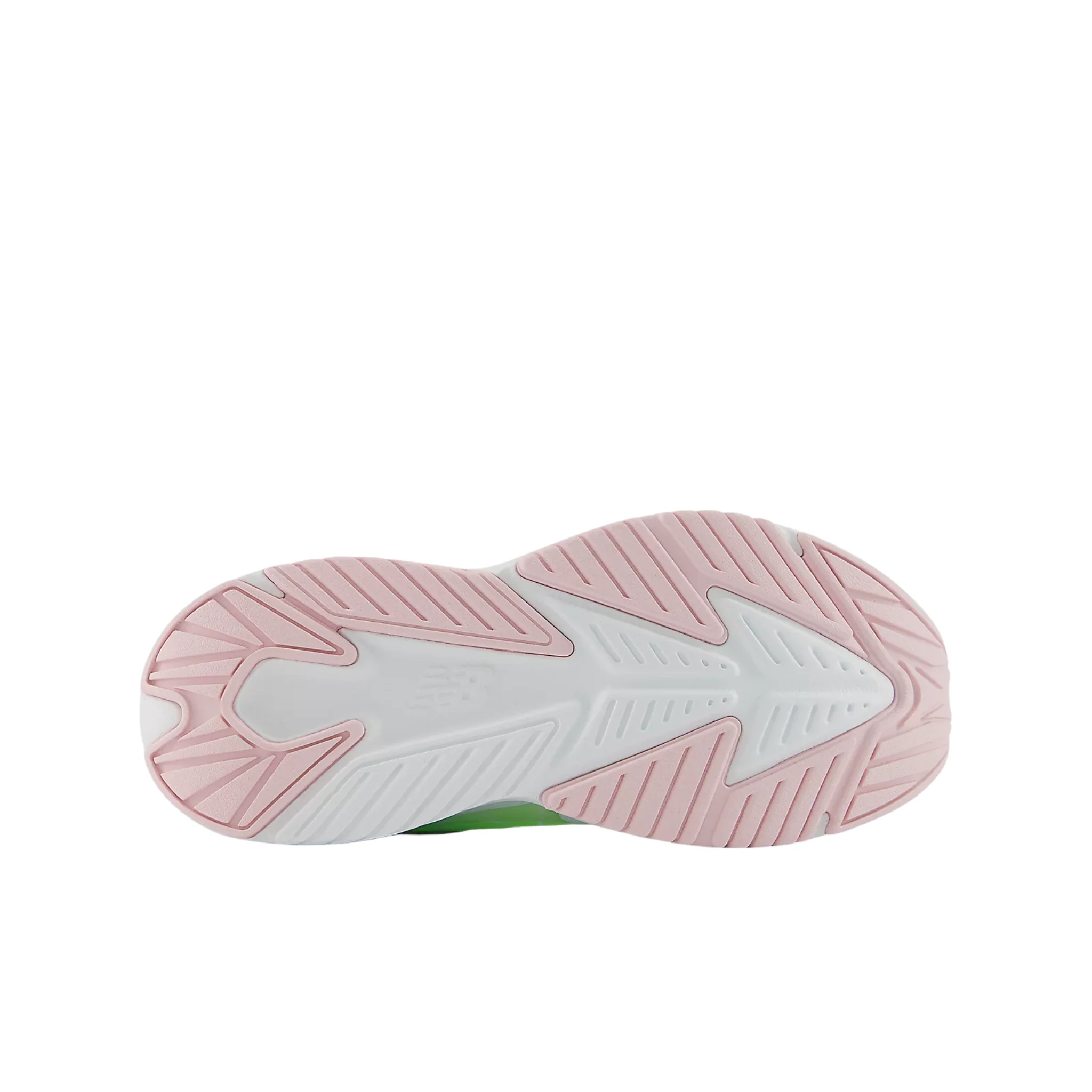 New Balance Kids' Rave Run v2 Bungee Lace With Top Strap Shoes - Grey Matter With Mint Flash And Mosaic Green - Image 4
