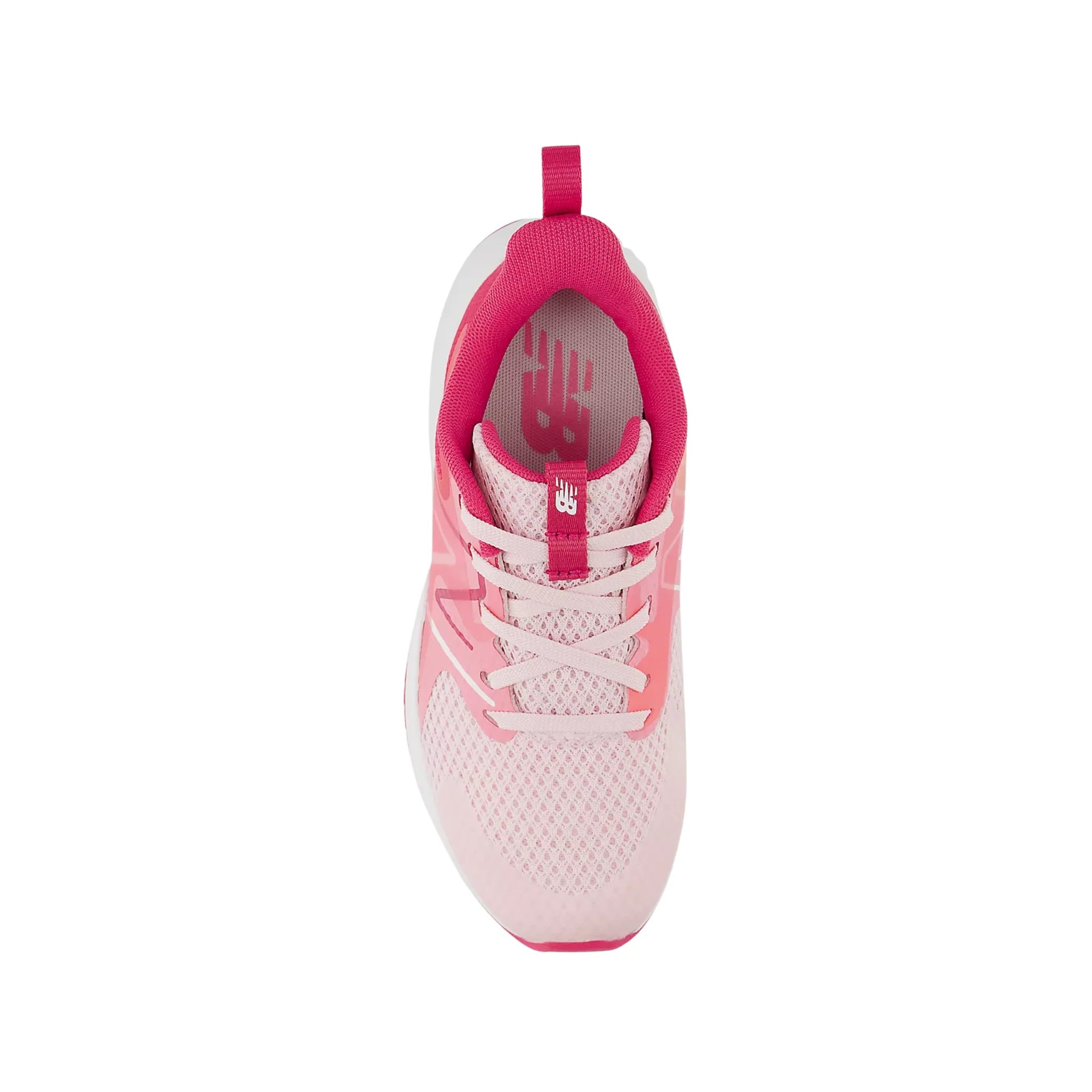 New Balance Little Kids' Rave Run v2 Shoes - Rose Sugar With Carnival Pink And Signal Pink - Image 3