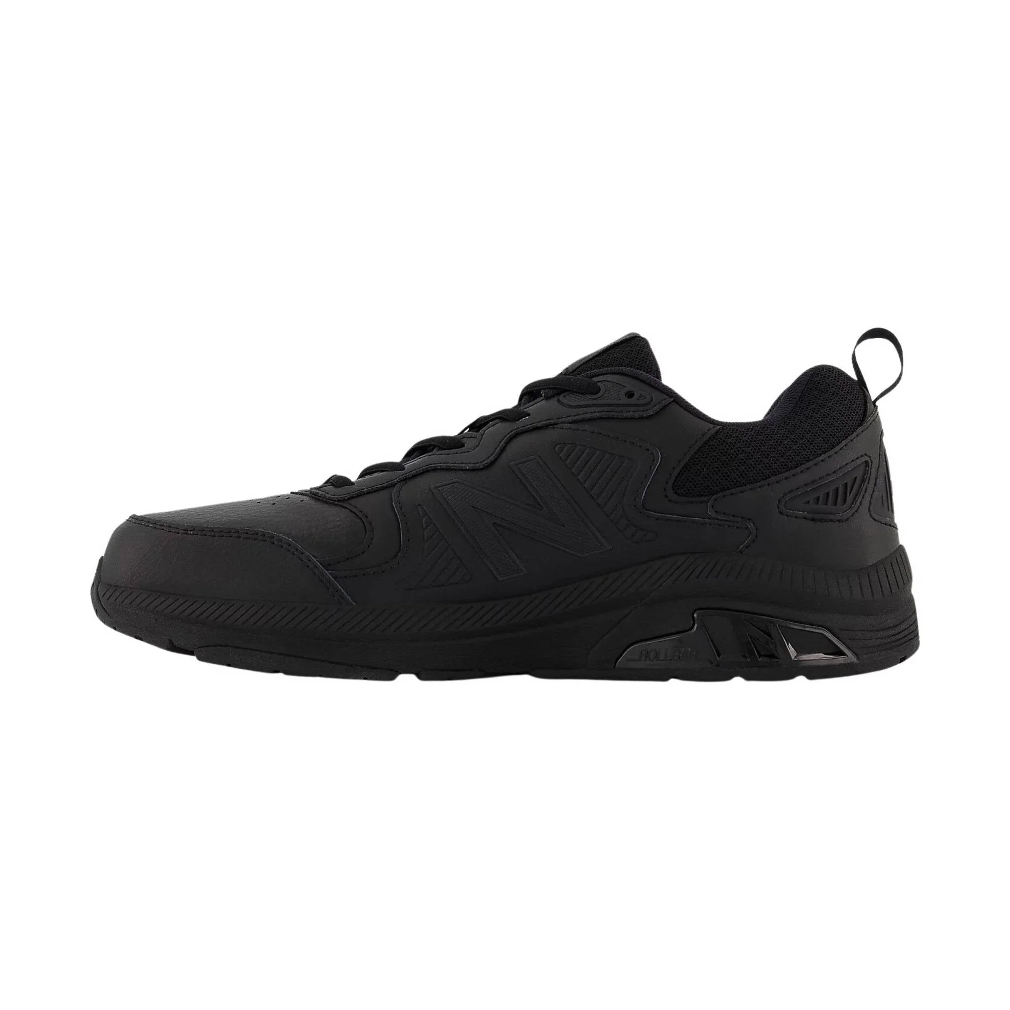 New Balance Men's 857V3 Slip Resistant Shoes - Black - Image 2
