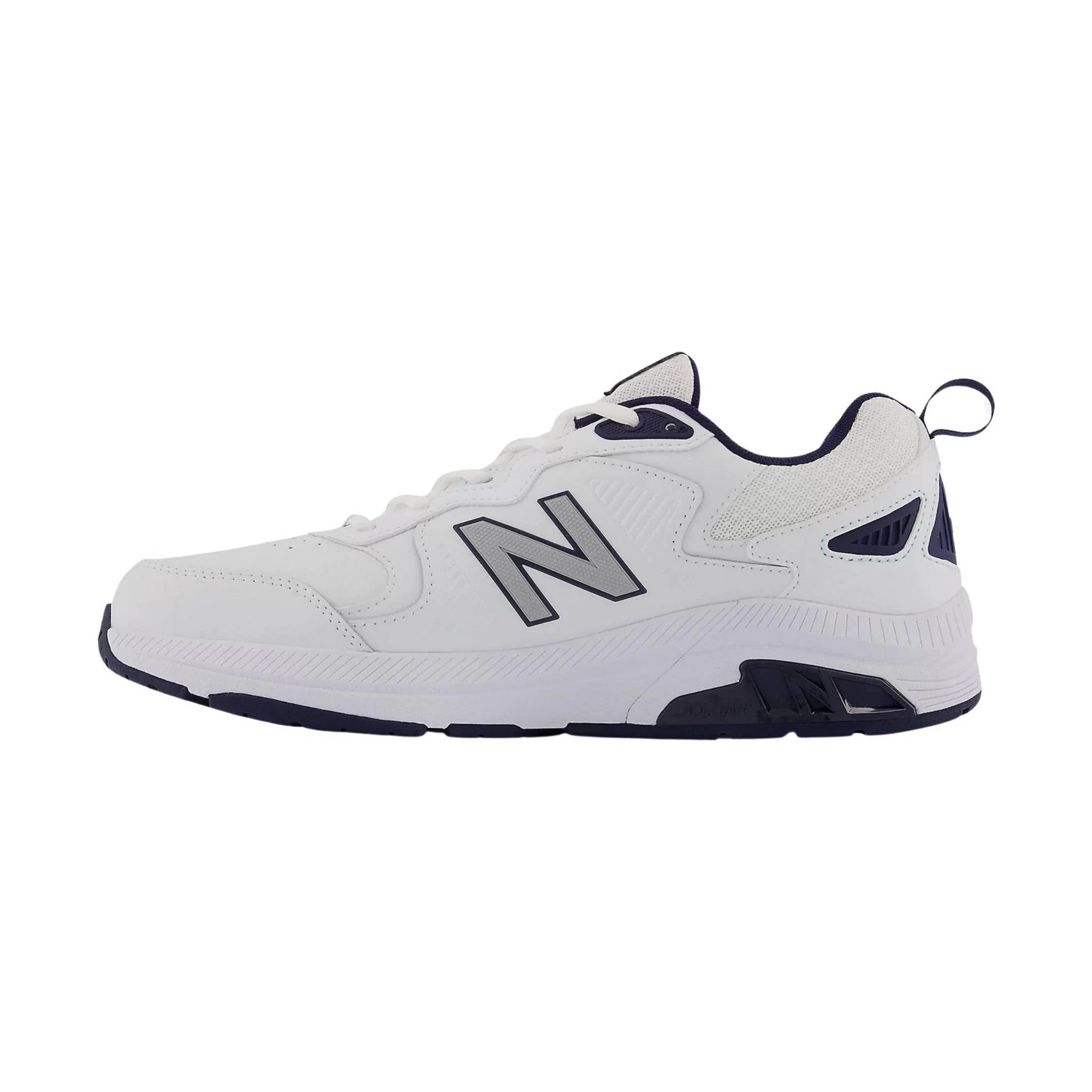 New Balance Men's 857V3 Training Shoes - White/Navy - Image 2