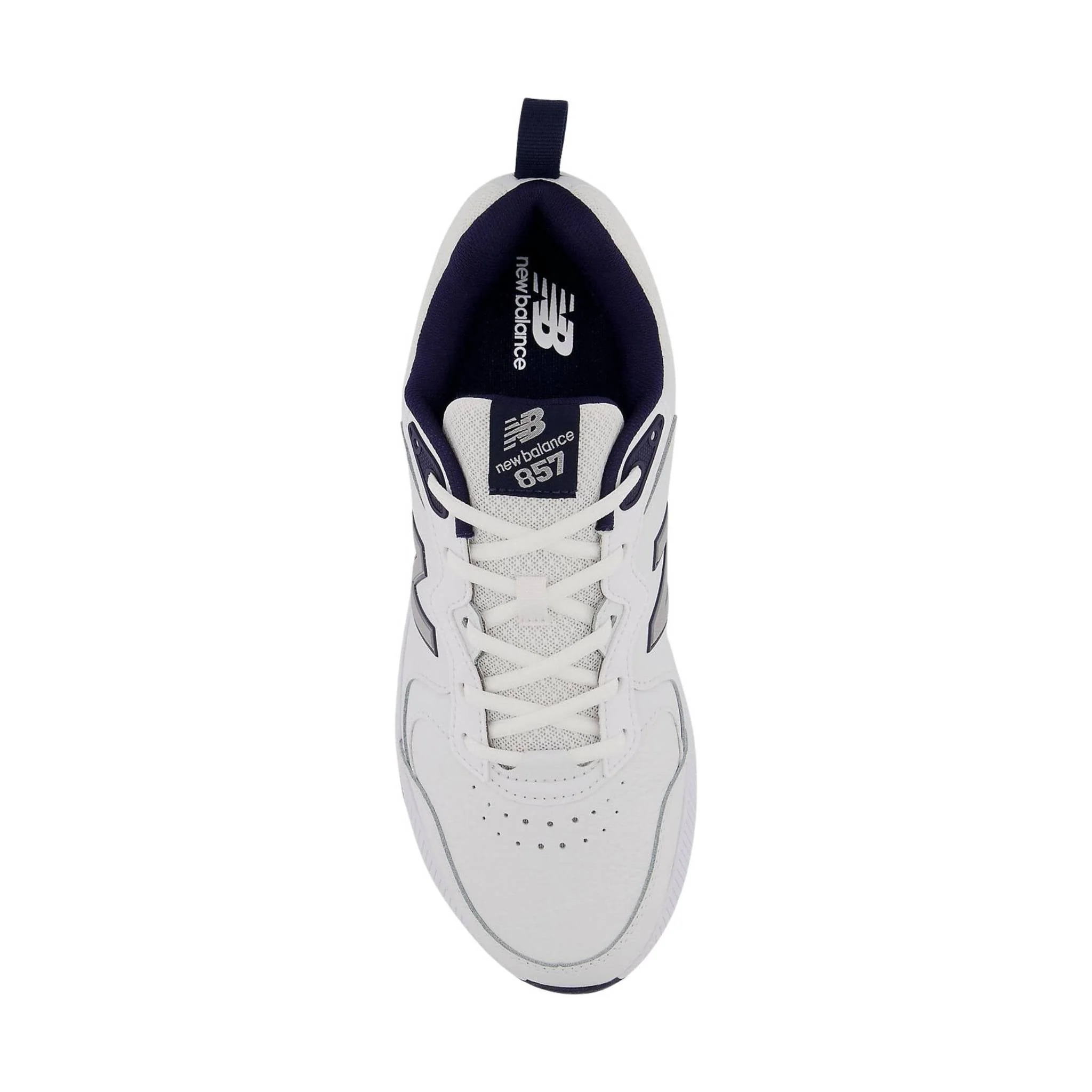 New Balance Men's 857V3 Training Shoes - White/Navy - Image 3