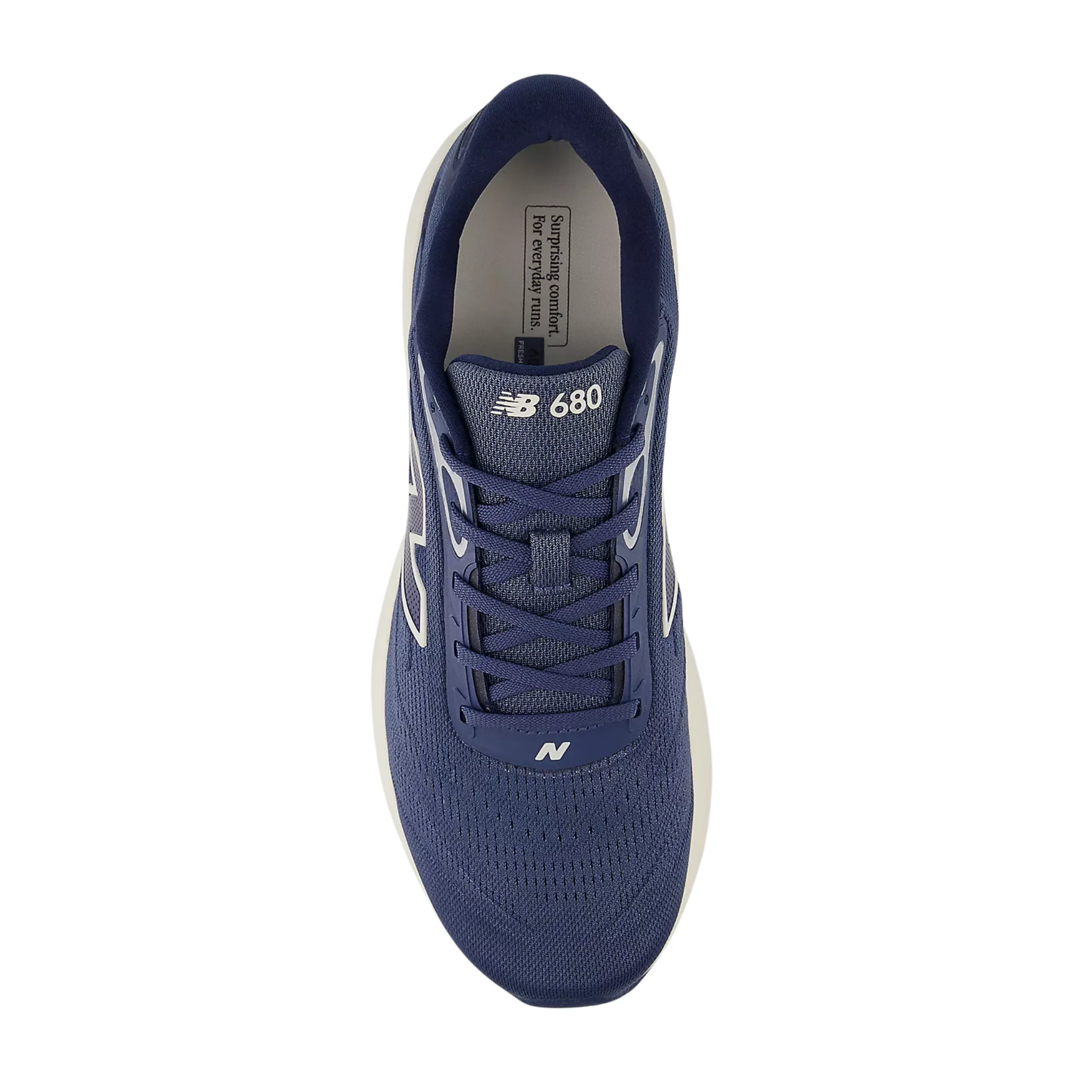 New Balance Men's Fresh Foam 680 v9 Running Shoes - Vintage Indigo With NB Navy And Sea Salt - Image 3