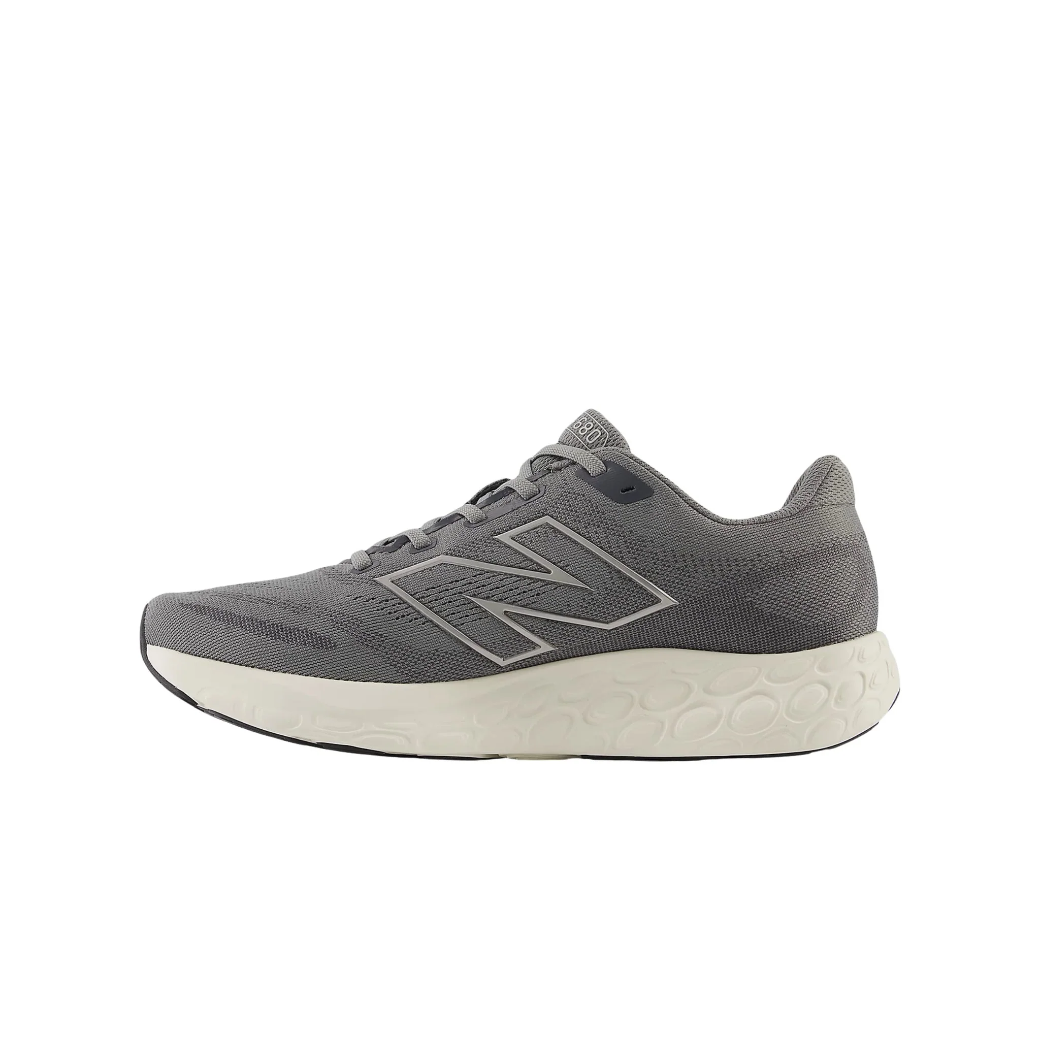 New Balance Men's Fresh Foam 680v8 Running Shoes - Harbor Grey with Magnet and Dark Silver Metallic - Image 2