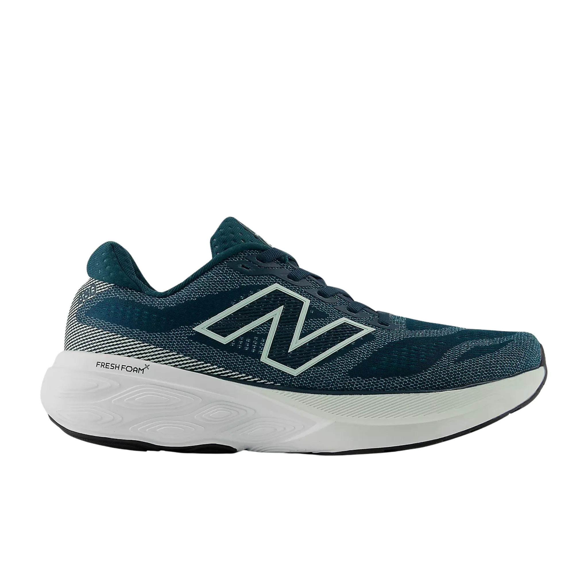 New Balance Men's Fresh Foam X 880v15 Running Shoes - Medusa Green With Cosmic Jade