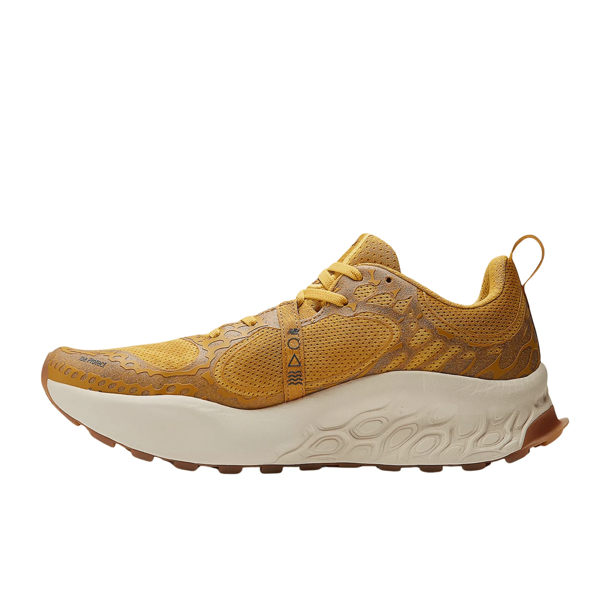 New Balance Men's Fresh Foam X Hierro v8 Trail Running Shoes - Butterscotch with Ginger Lemon and Deep Sea - Image 2