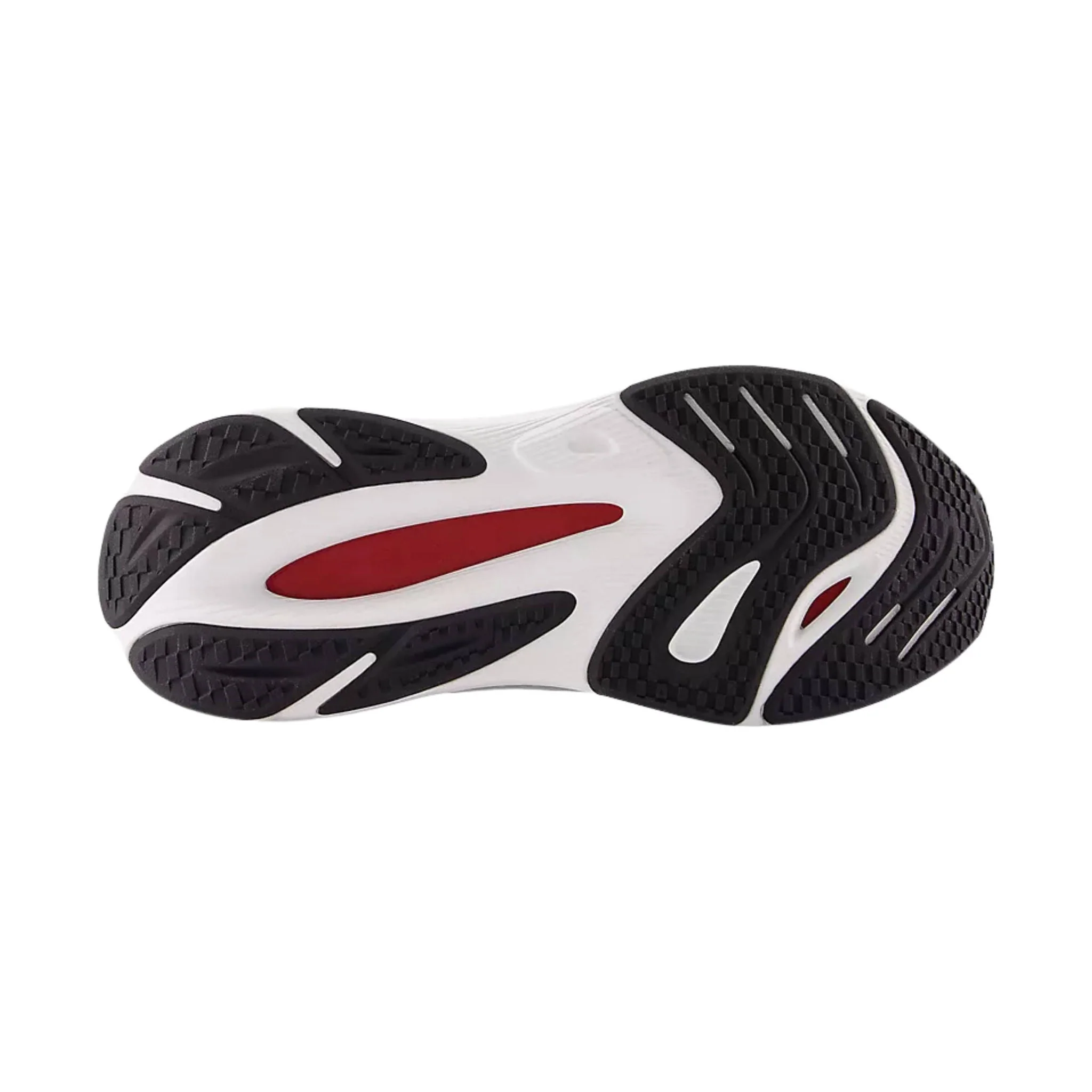 New Balance Men's FuelCell Walker Elite Shoes - Black with Team Red and Silver - Image 4