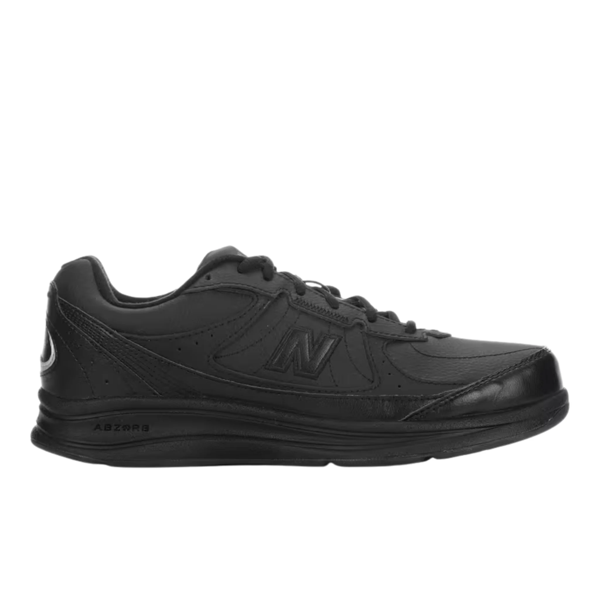 New Balance Men's Laces Walking Shoes - Black