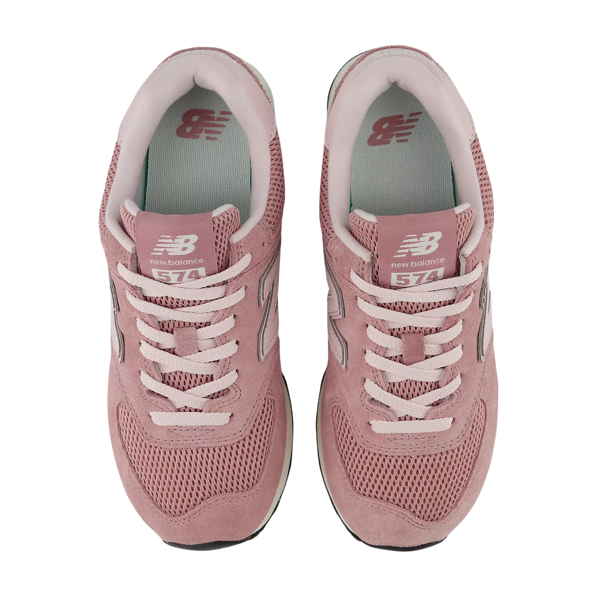 New Balance Women's 574 Shoes - Alpha Pink - Image 3