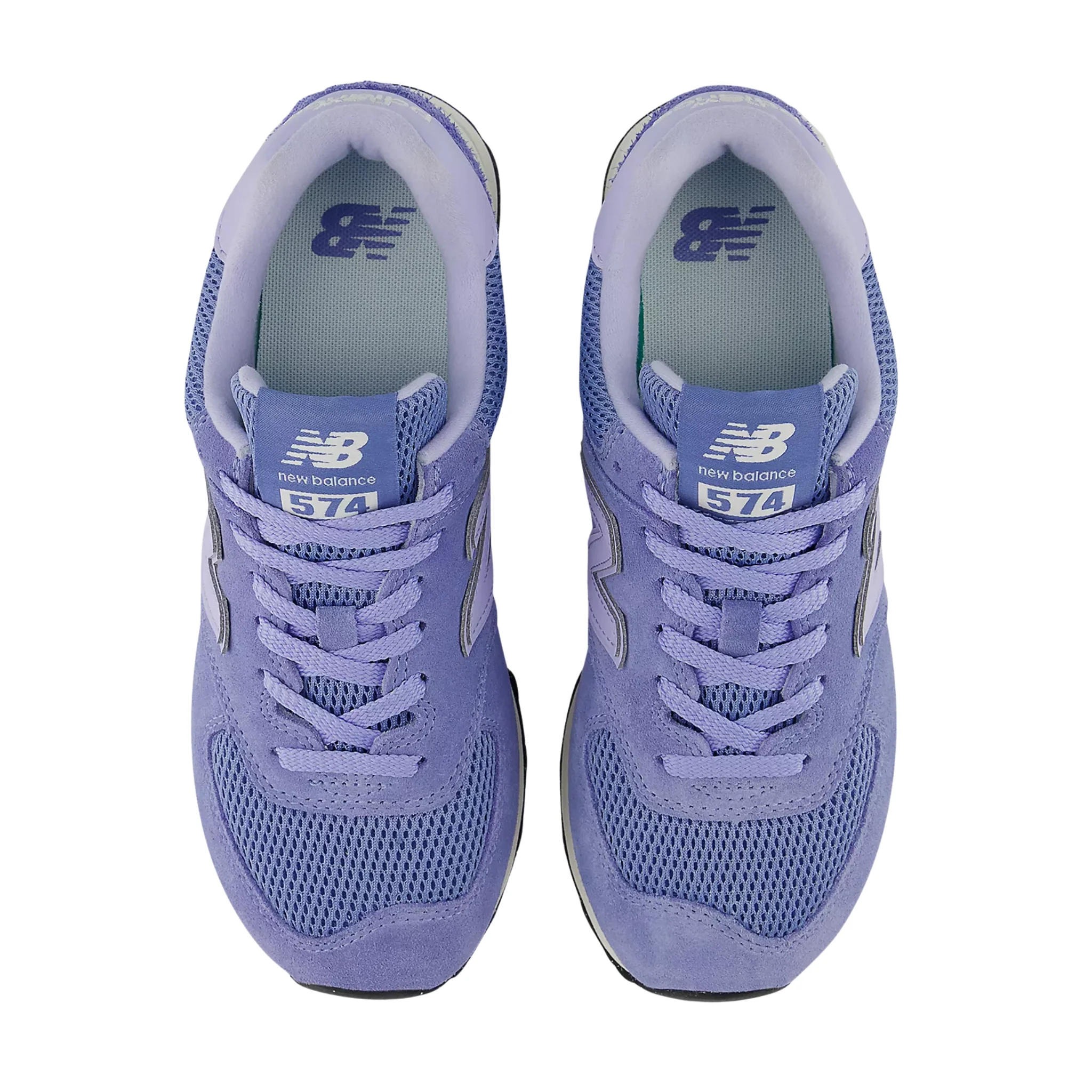 New Balance Women's 574 Shoes - Blue Indigo - Image 3