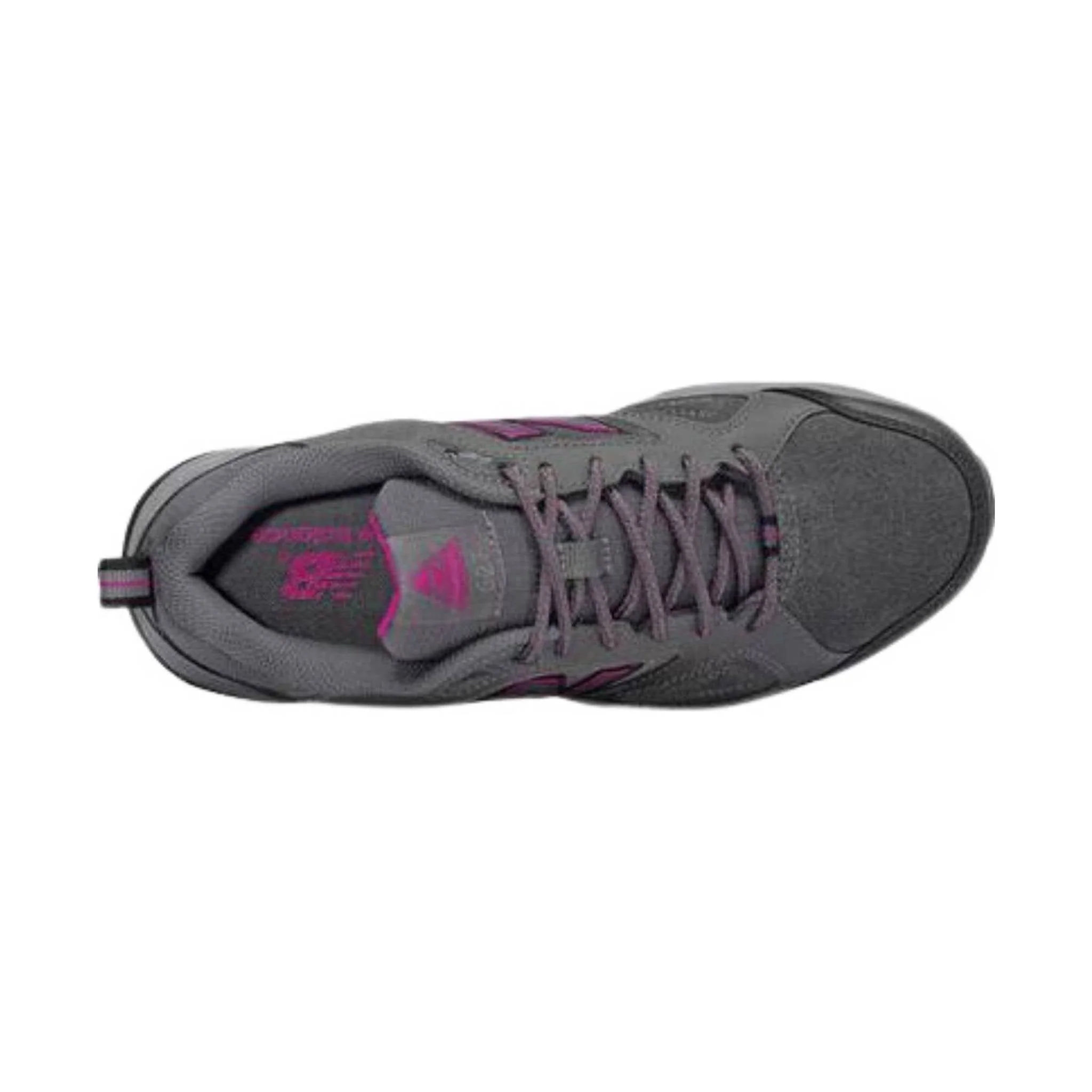 New Balance Women's 627V2 Steel Toe Work Shoe - Grey Suede - Image 3