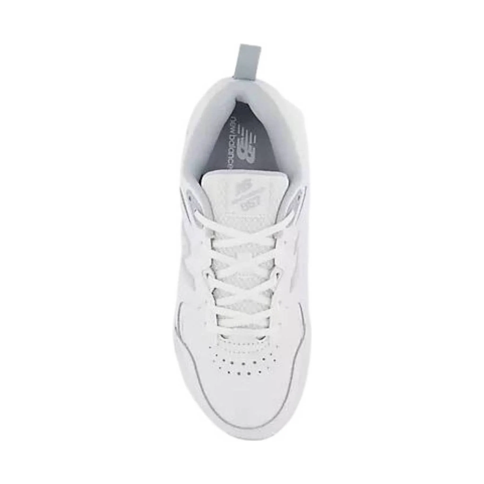 New Balance Women's 857V3 - White With Cyclone - Image 3