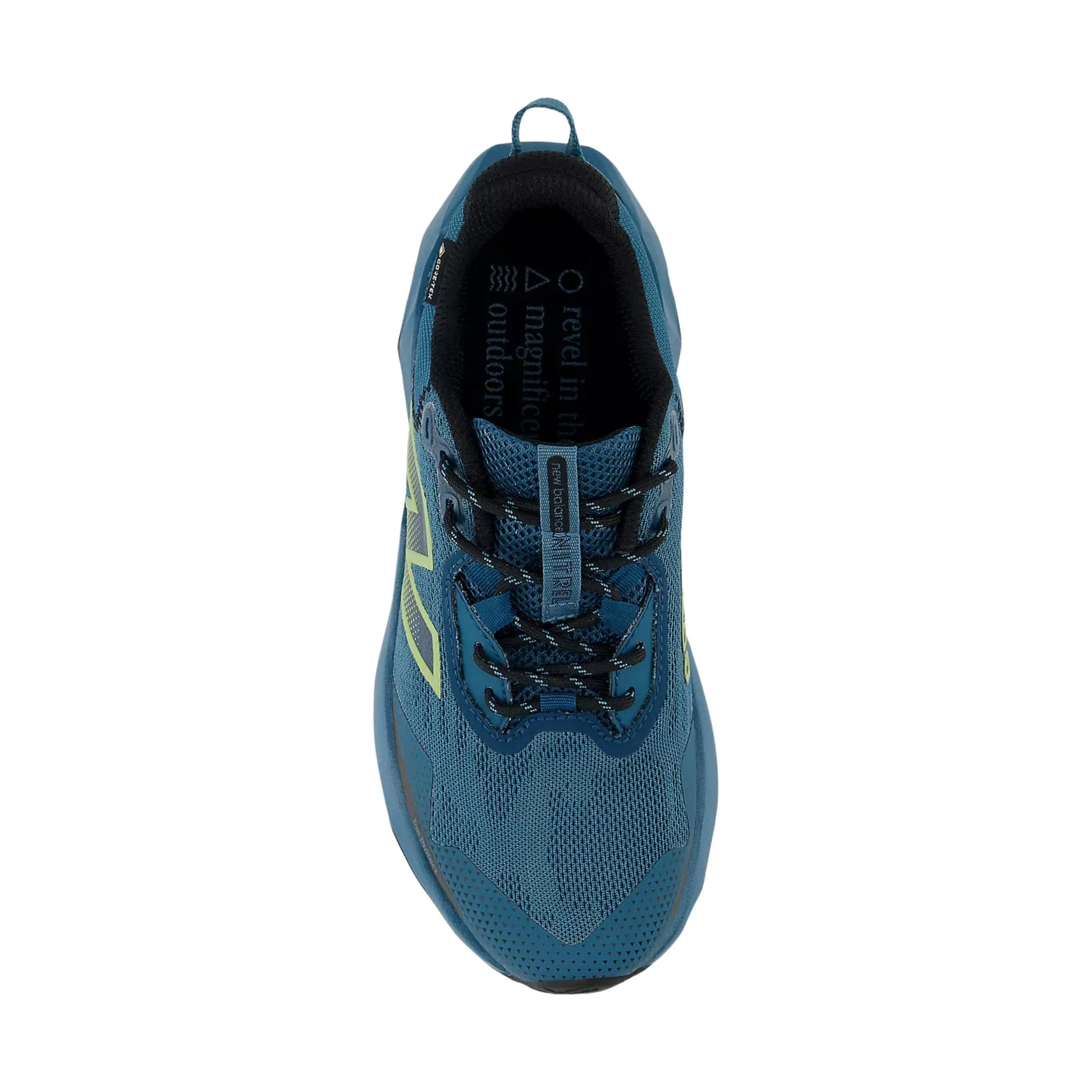 New Balance Women's DynaSoft Nitrel v6 Gore Tex Trail Running Shoes - Terrarium With Black - Image 3