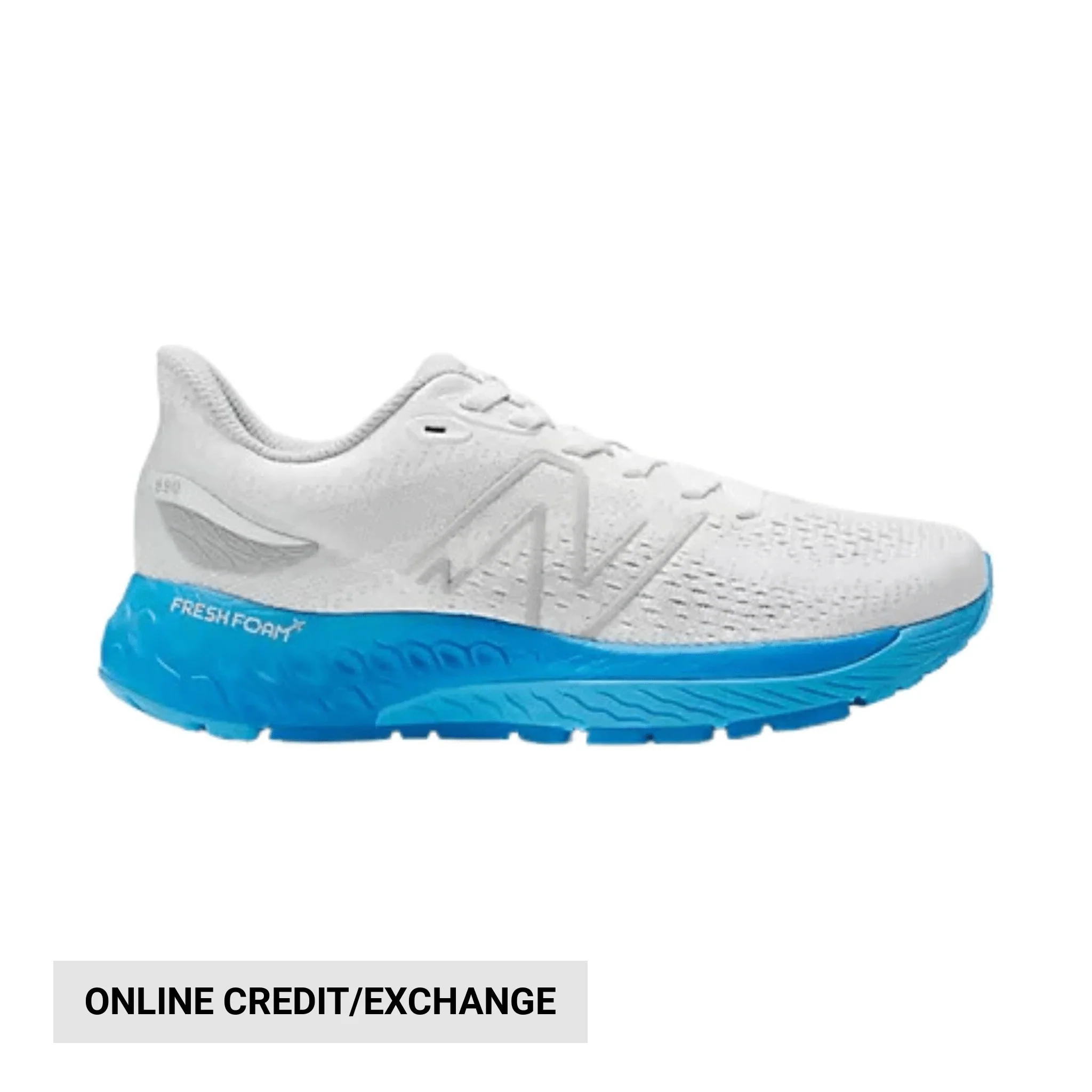 New Balance Women's Fresh Foam X 880 v12 Running Shoes - White/Blue