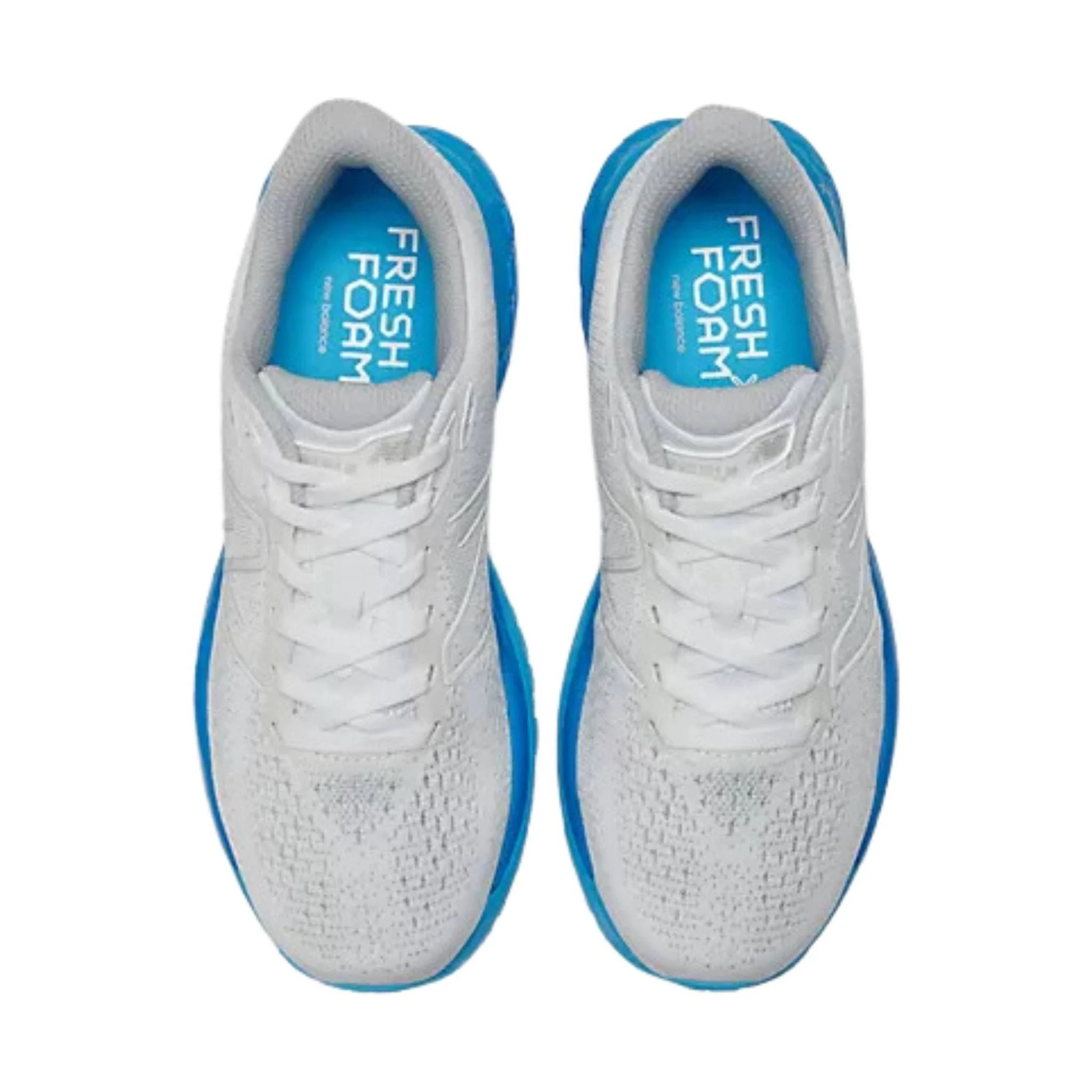New Balance Women's Fresh Foam X 880 v12 Running Shoes - White/Blue - Image 3