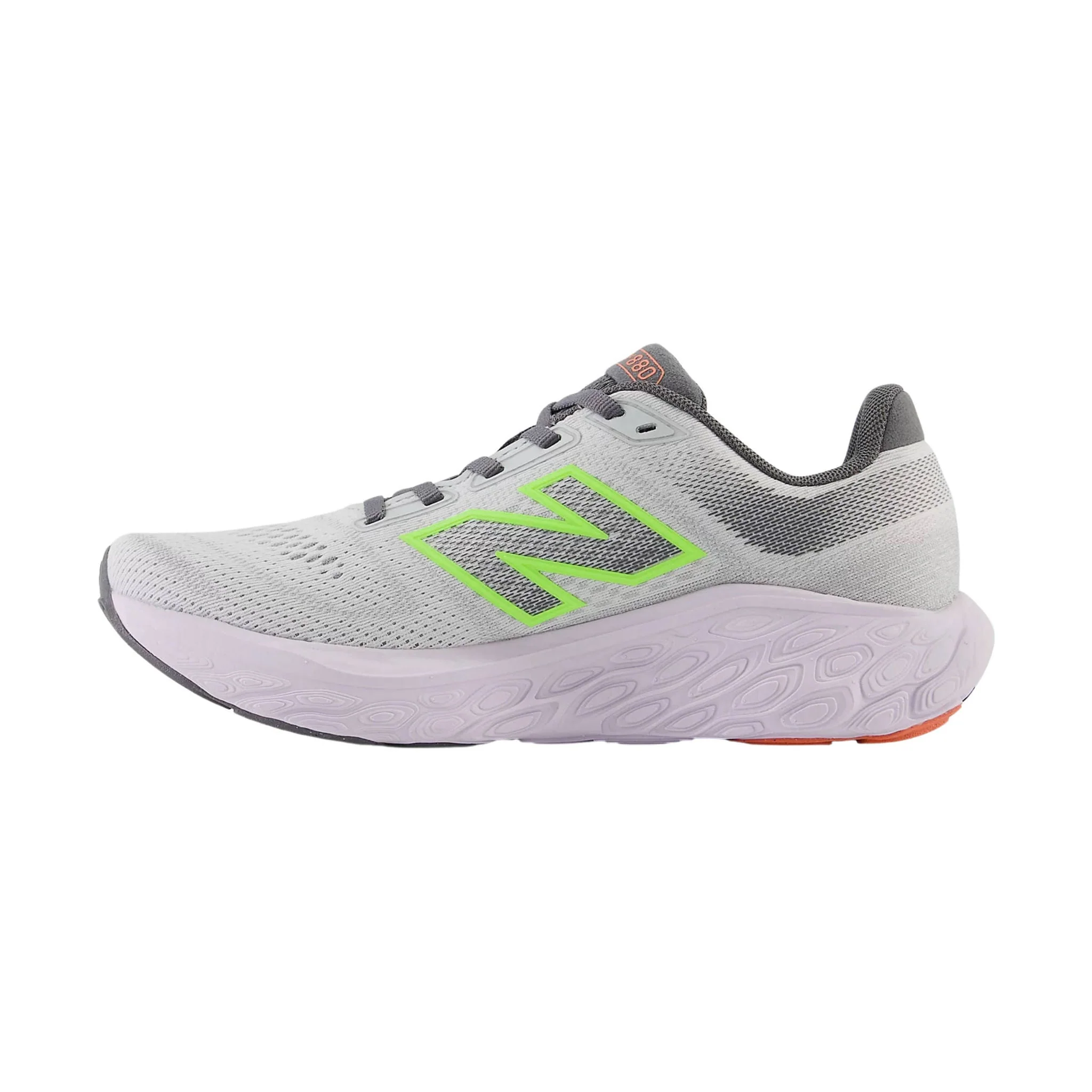 New Balance Women's Fresh Foam X 880v14 Running Shoes - Grey Matter with Taro and Bleached Lime Glo - Image 2