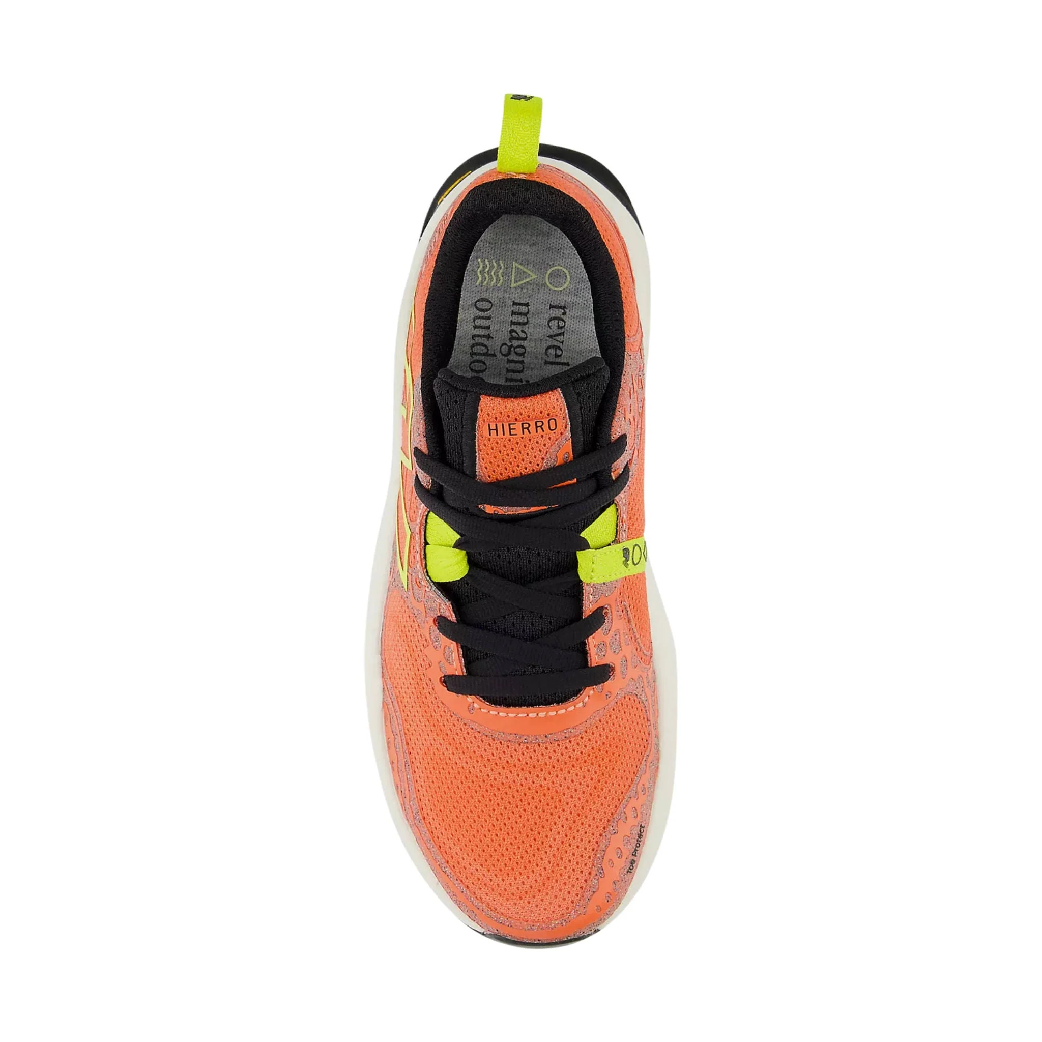 New Balance Women's Fresh Foam X Hierro v8 Trail Shoes - Gulf Red with Tea Tree and Angora - Image 3