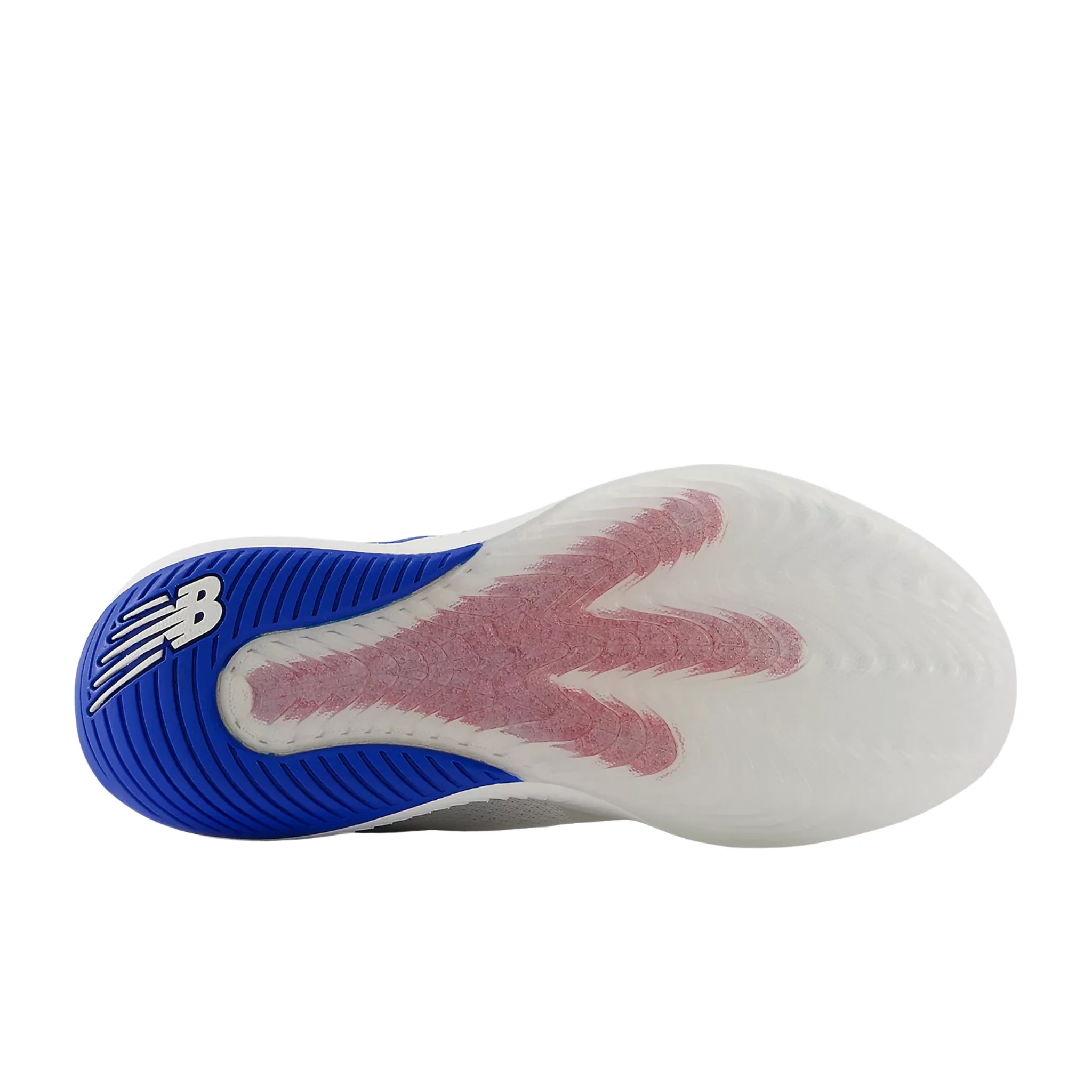New Balance Women's Fuel Cell 996v6 Pickleball Shoes - White With Navy - Image 4