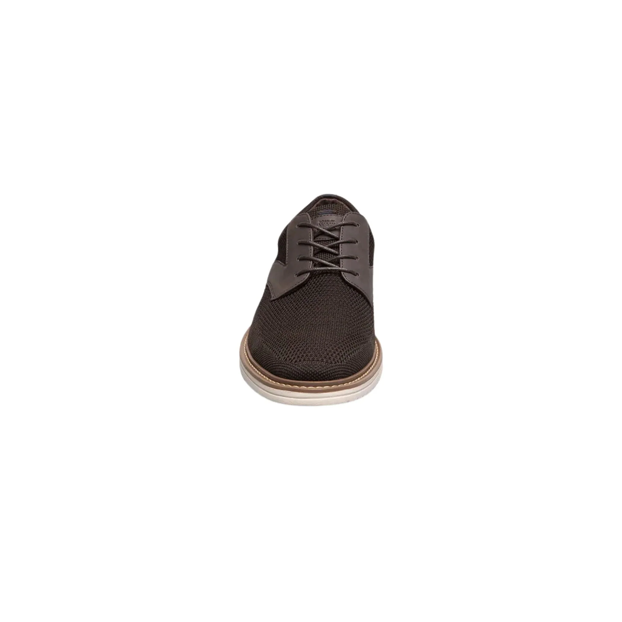 Nunn Bush Men's Griff Knit Plain Toe Oxford Shoes - Brown - Image 4