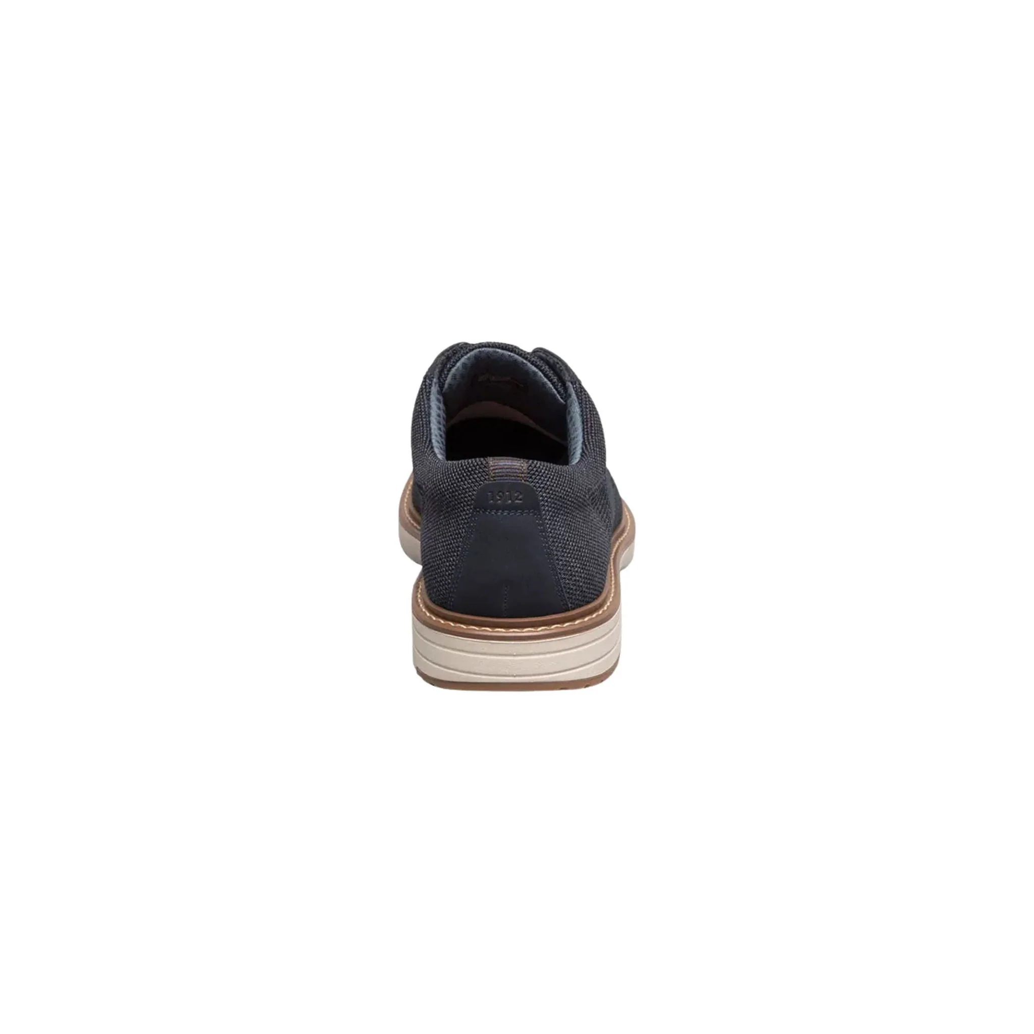 Nunn Bush Men's Griff Knit Plain Toe Oxford Shoes - Navy - Image 5