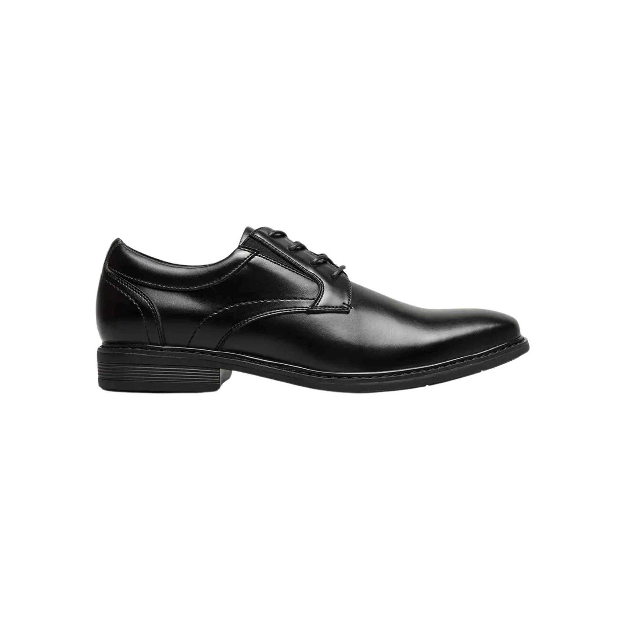 Nunn Bush Men's Jarvis Plain Toe Oxford Shoes - Black - Image 2