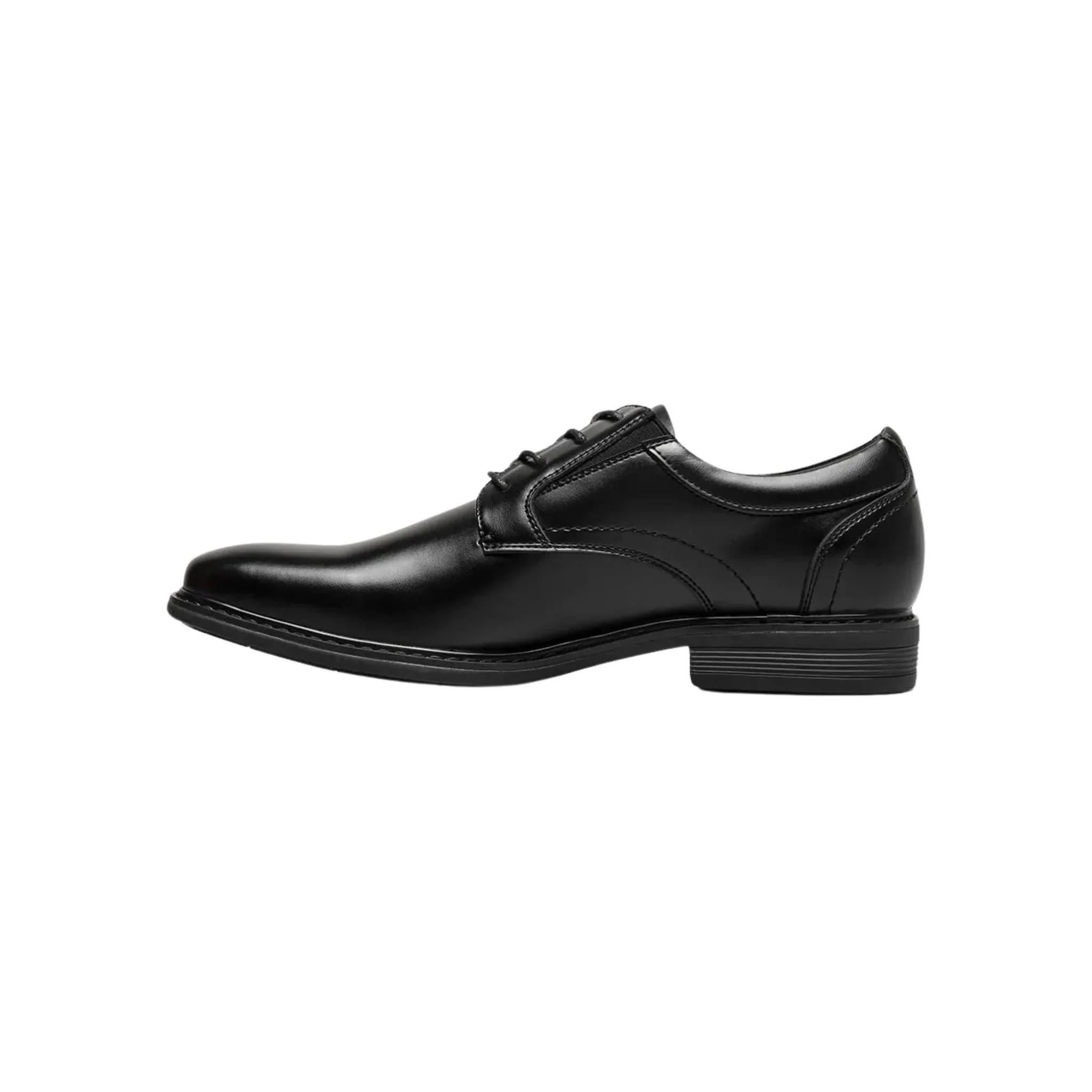 Nunn Bush Men's Jarvis Plain Toe Oxford Shoes - Black - Image 3