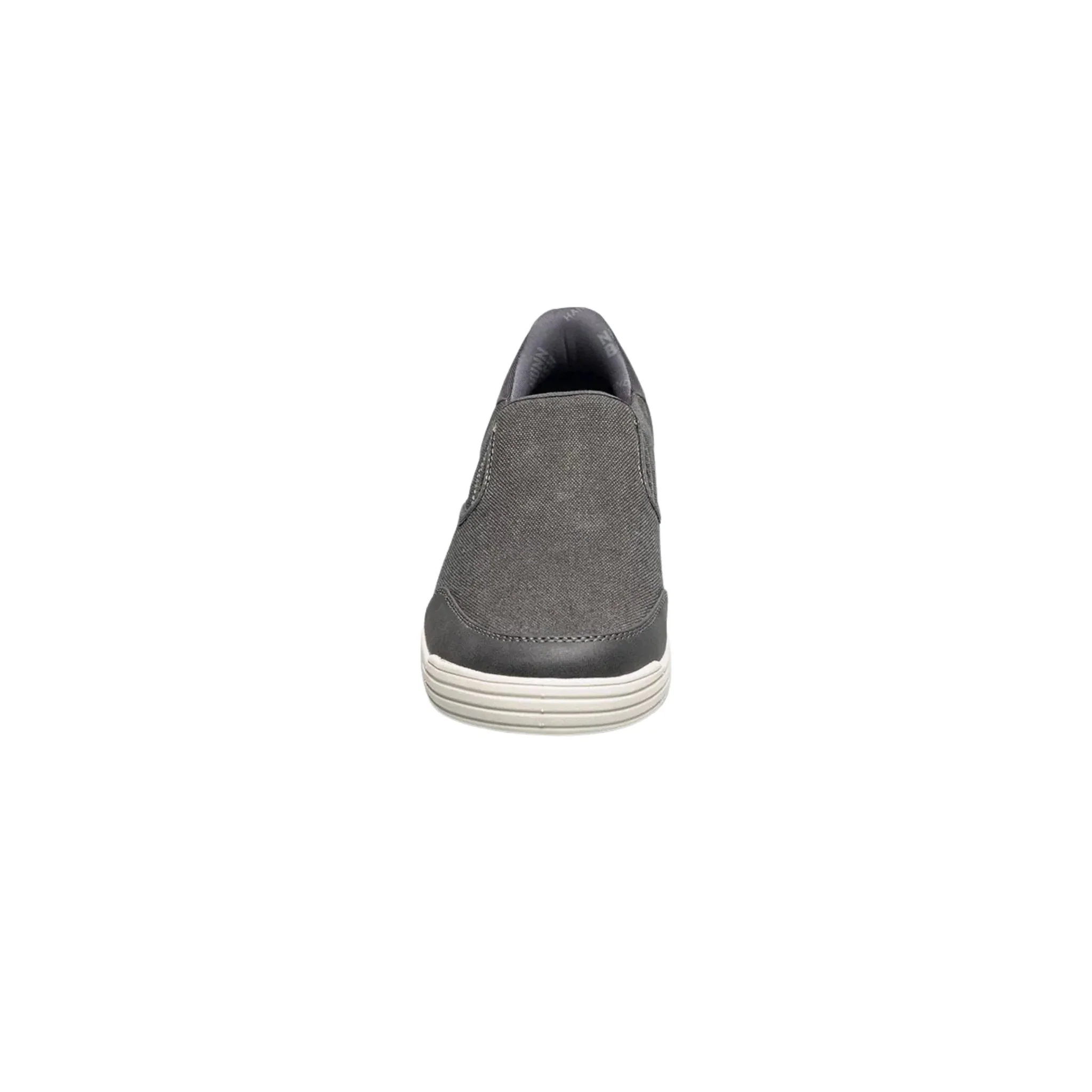 Nunn Bush Men's Kore City Walk EZ Hands Free Canvas Moc Toe Slip On Shoes - Cement - Image 4