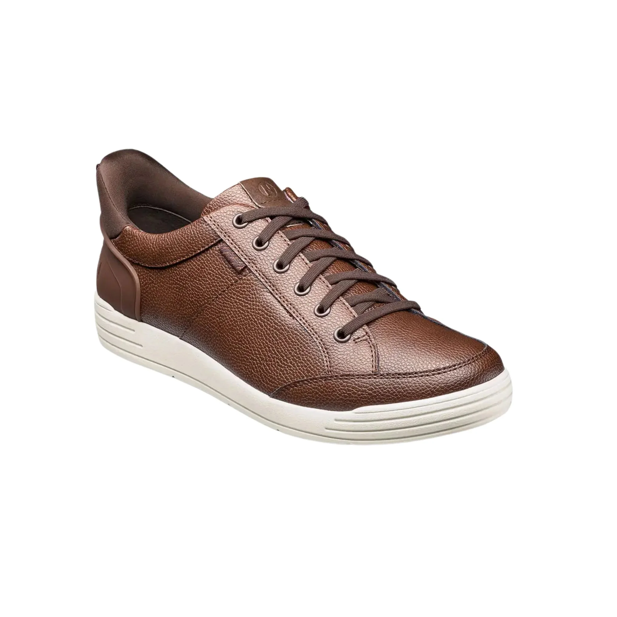 Nunn Bush Men's Kore City Walk EZ Lace To Toe Hands Free Oxford Shoes - Brandy