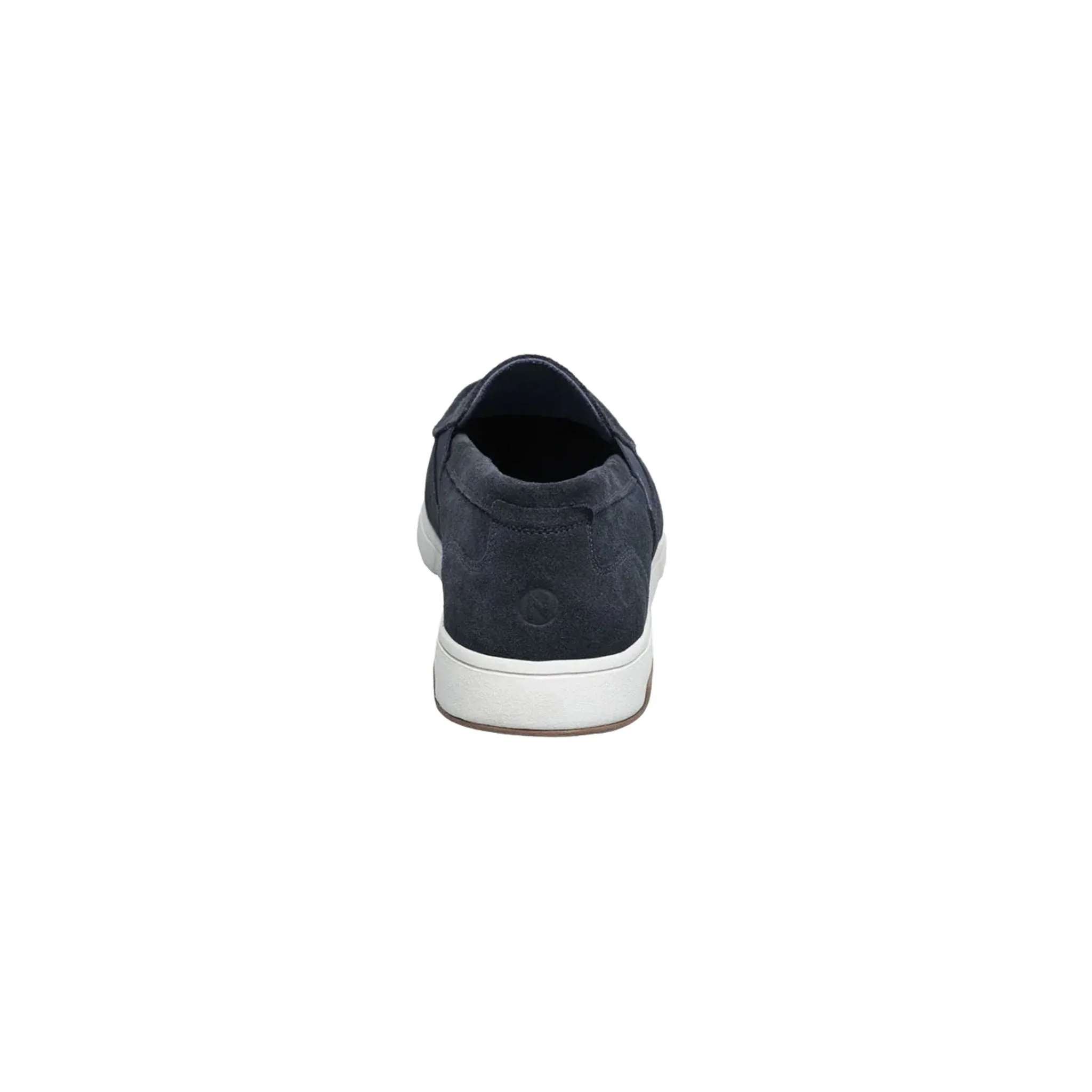 Nunn Bush Men's Luca Suede Moc Toe Venetian Slip On Shoes - Navy - Image 5