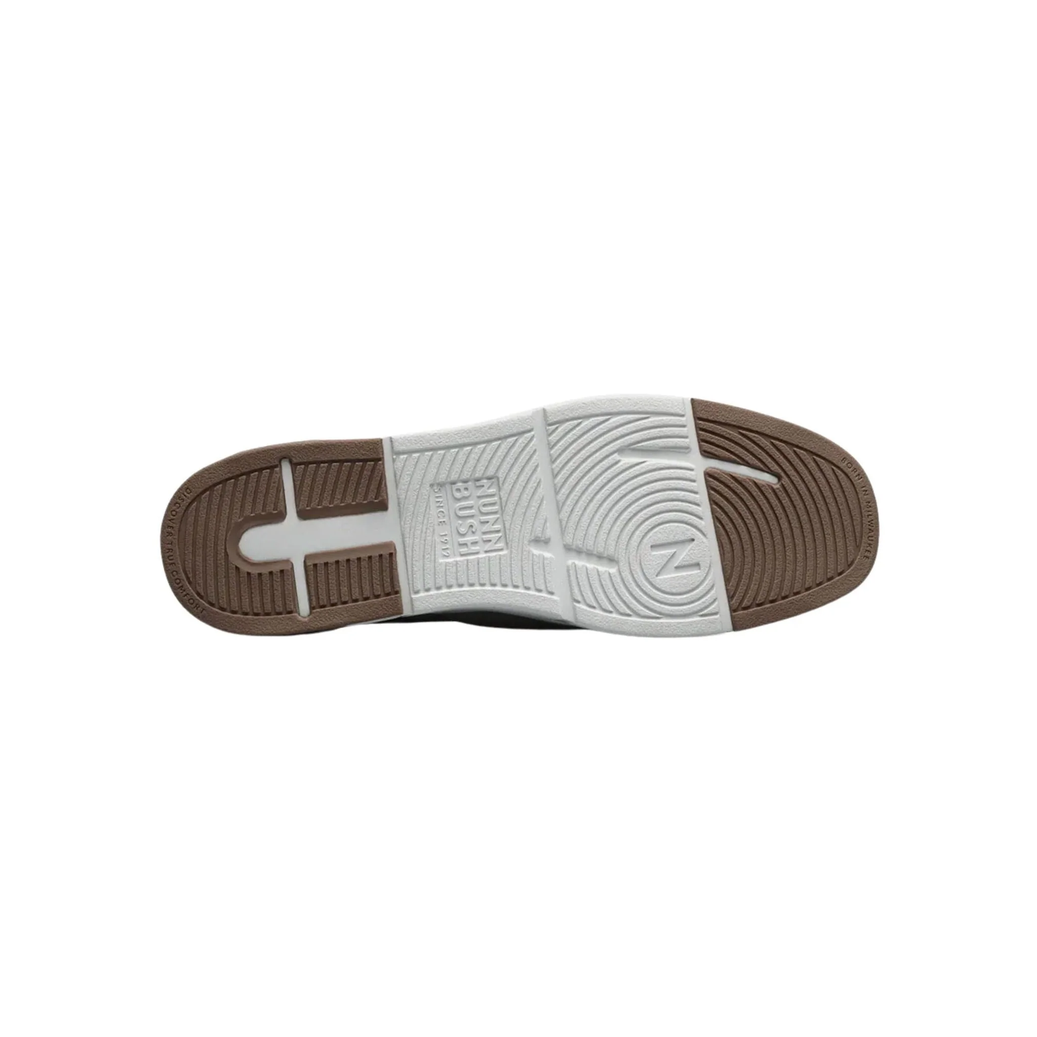 Nunn Bush Men's Luca Suede Moc Toe Venetian Slip On Shoes - Stone - Image 7
