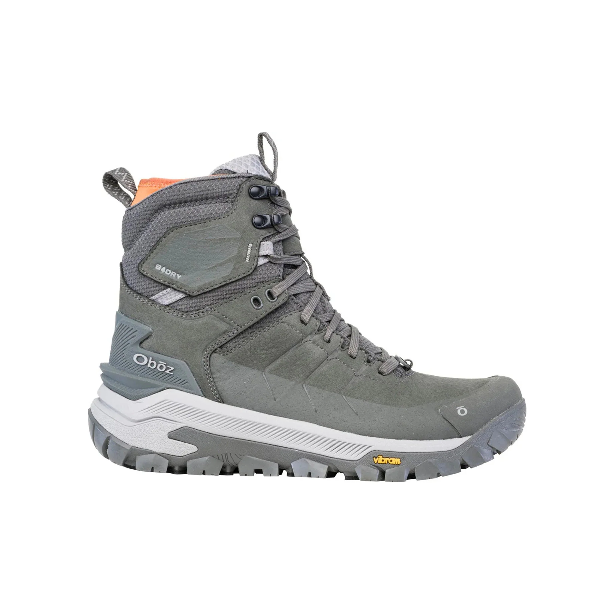 Oboz Men's Bangtail Mid Insulated Waterproof Winter Boot - Charcoal