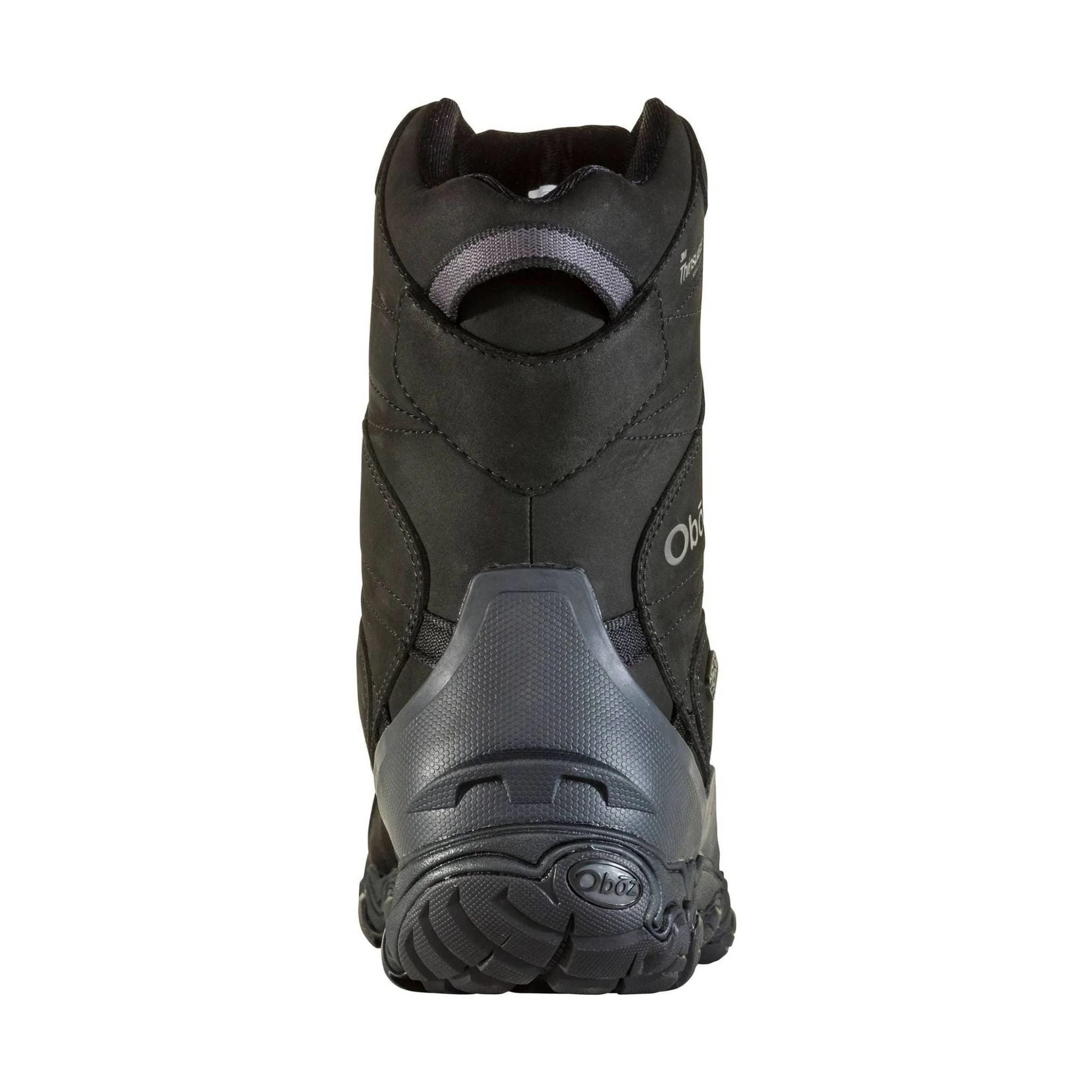 Oboz Men's Bridger 10 Inch Insulated Waterproof Winter Boot - Midnight Black - Image 3
