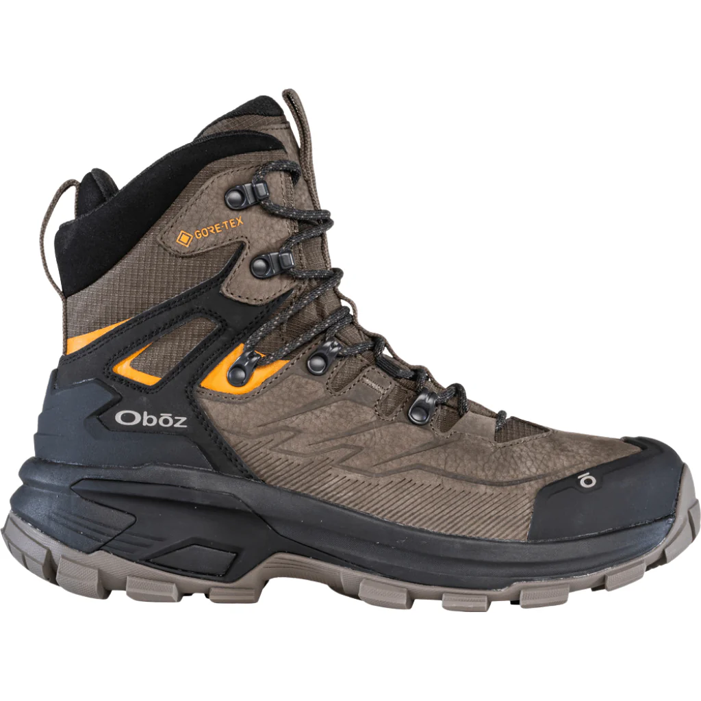 Oboz Men's Bridger Ridge Mid GTX Waterproof Hiking Boot - Classic Brown