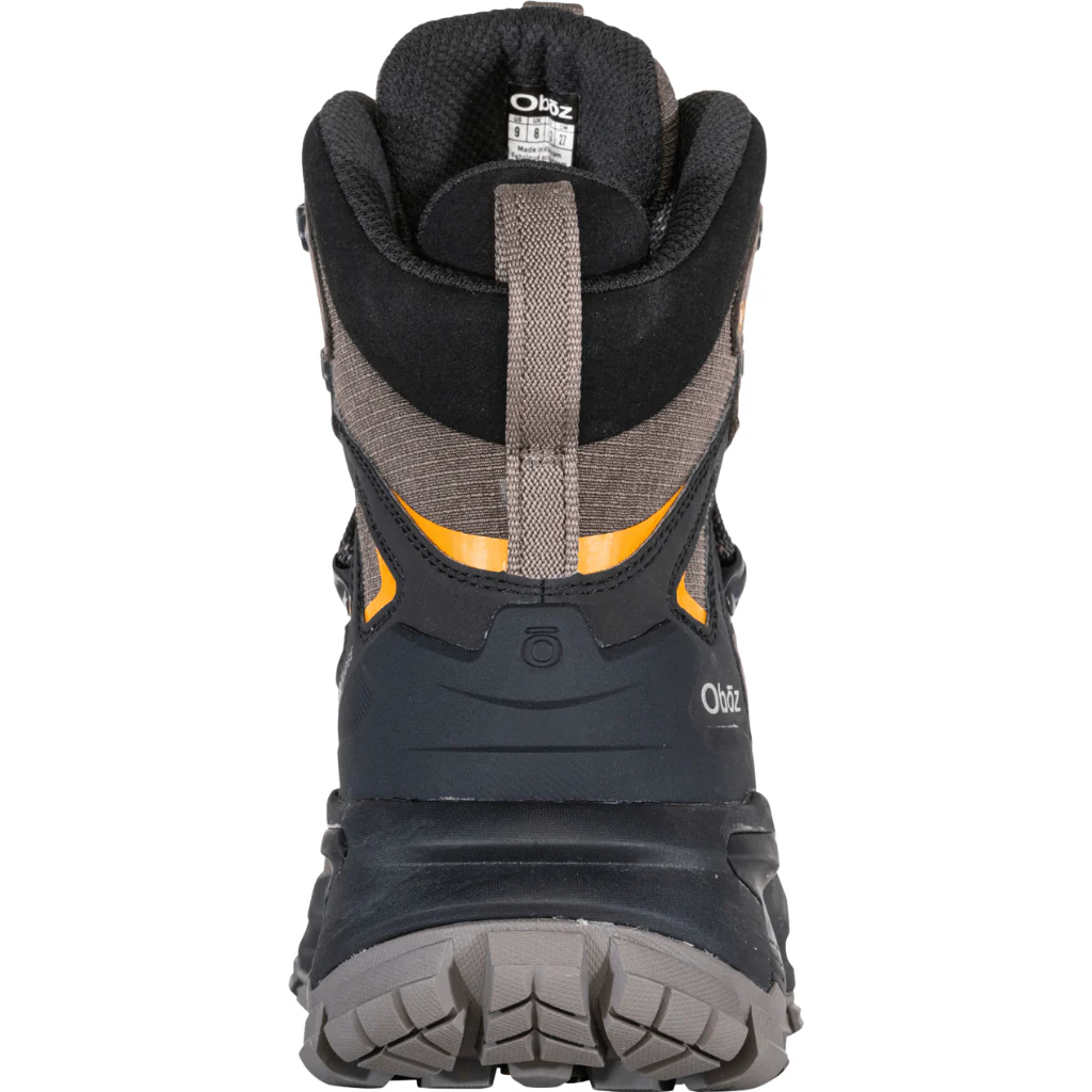 Oboz Men's Bridger Ridge Mid GTX Waterproof Hiking Boot - Classic Brown - Image 3