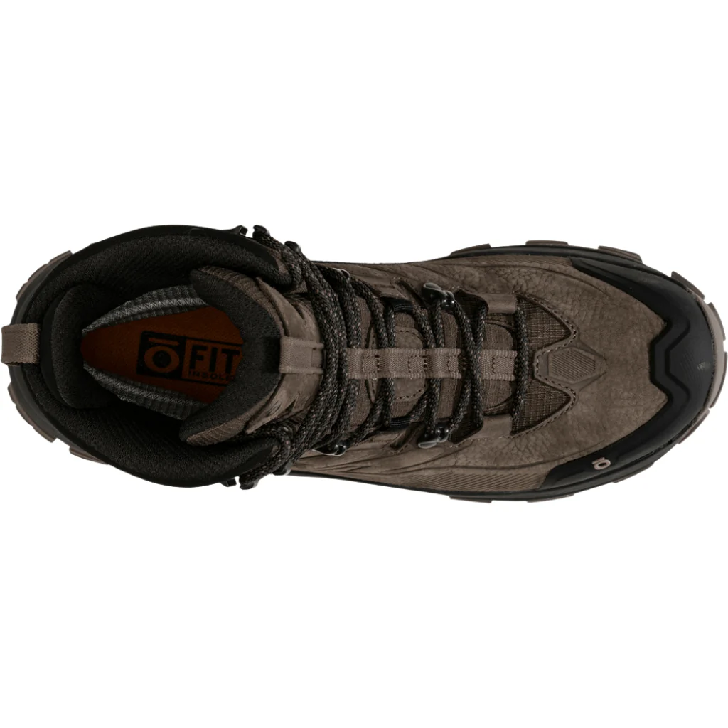 Oboz Men's Bridger Ridge Mid GTX Waterproof Hiking Boot - Classic Brown - Image 4