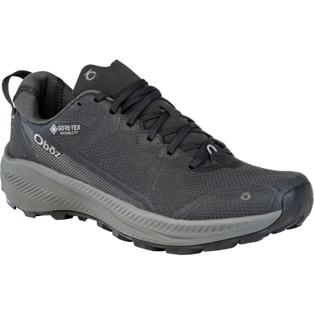 Oboz Men's Katabatic LT Low GTX Waterproof Hiking Shoes - Black Sea - Image 2