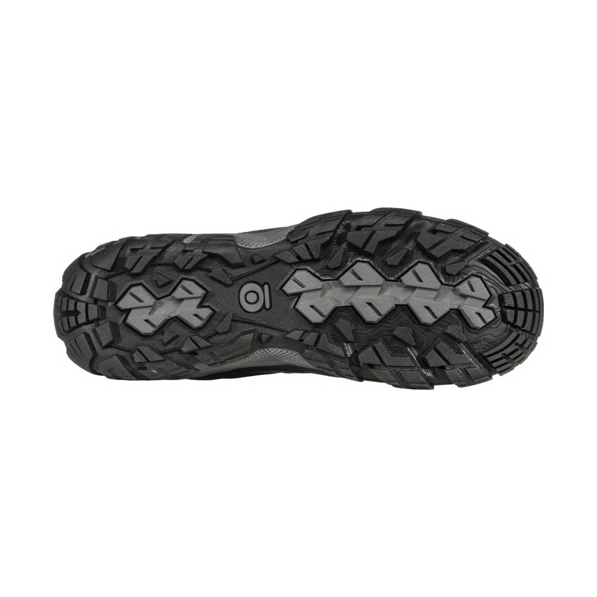 Oboz Men's Sawtooth X Mid Waterproof Hiking Boot - Charcoal - Image 5