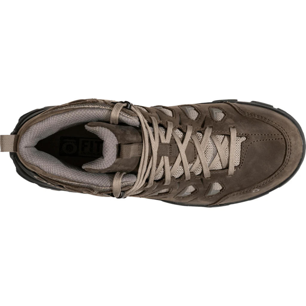 Oboz Men's Sawtooth X Mid Waterproof Hiking Boot - Classic Brown - Image 4