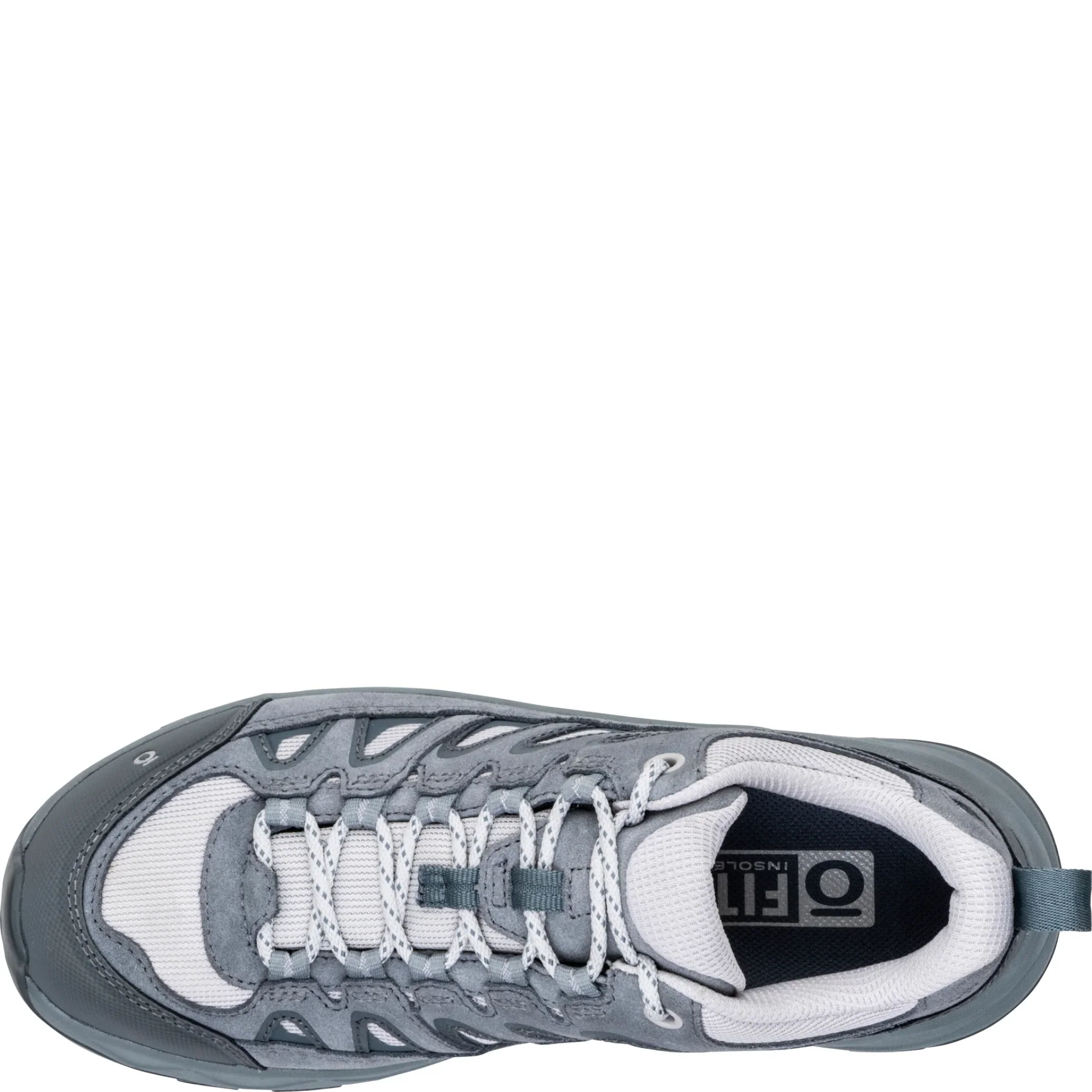 Oboz Women's Sawtooth Ascent Mid Waterproof Hiking Boots - Gray Owl - Image 3