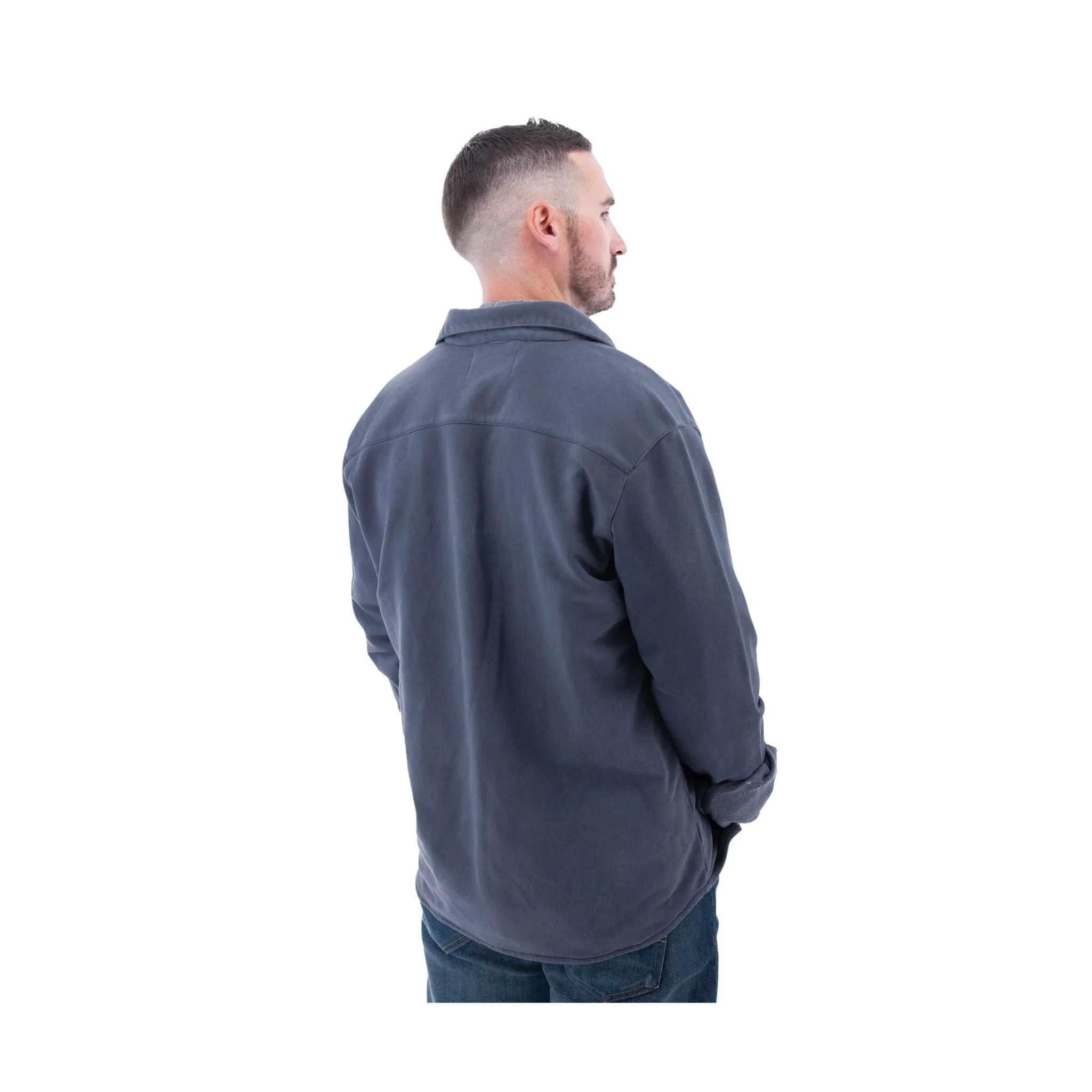 Old Ranch Men's Sprague Long Sleeve Shirt - Ombre Blue - Image 2