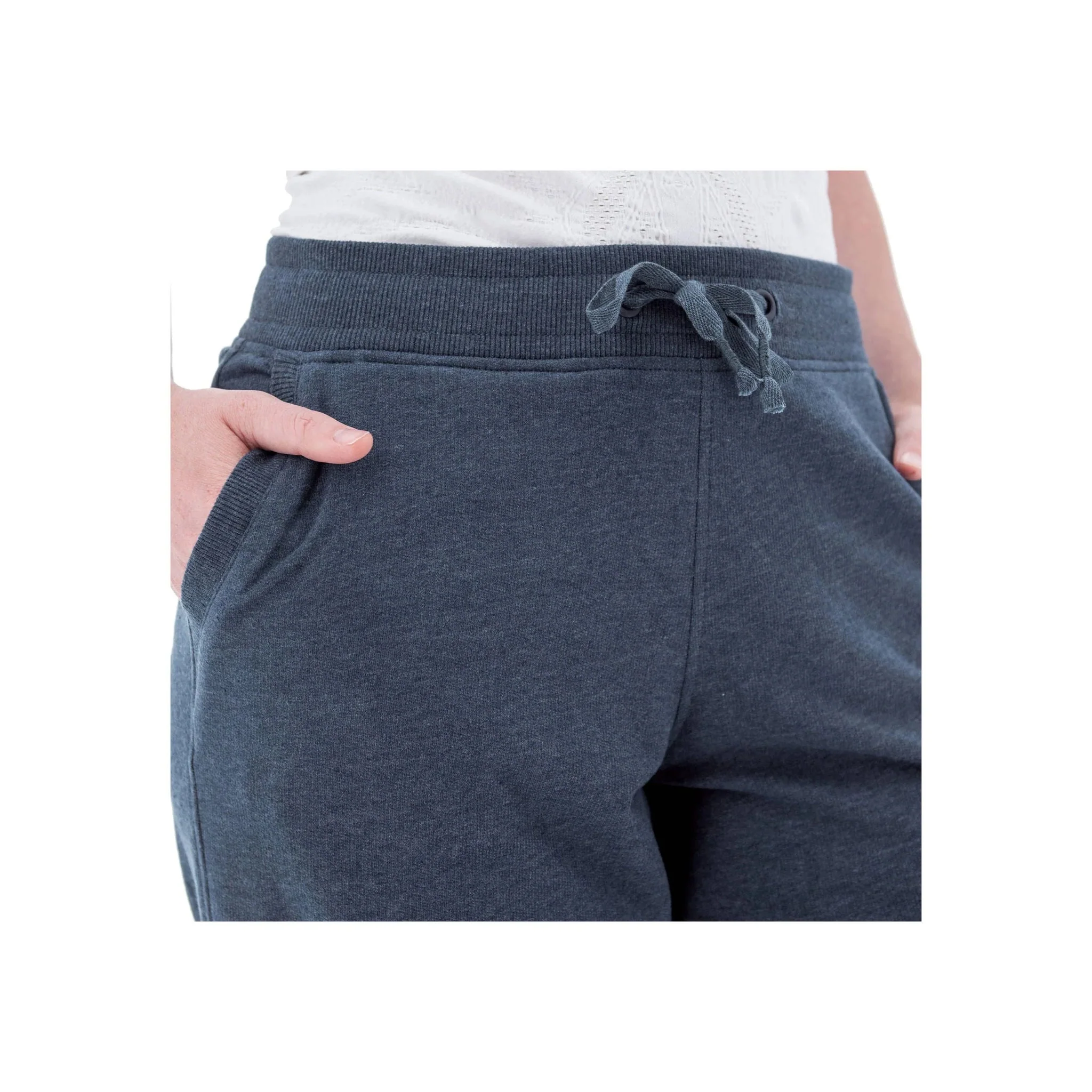 Old Ranch Women's Corina Recycled Crop Sweatpants - Midnight Navy - Image 3