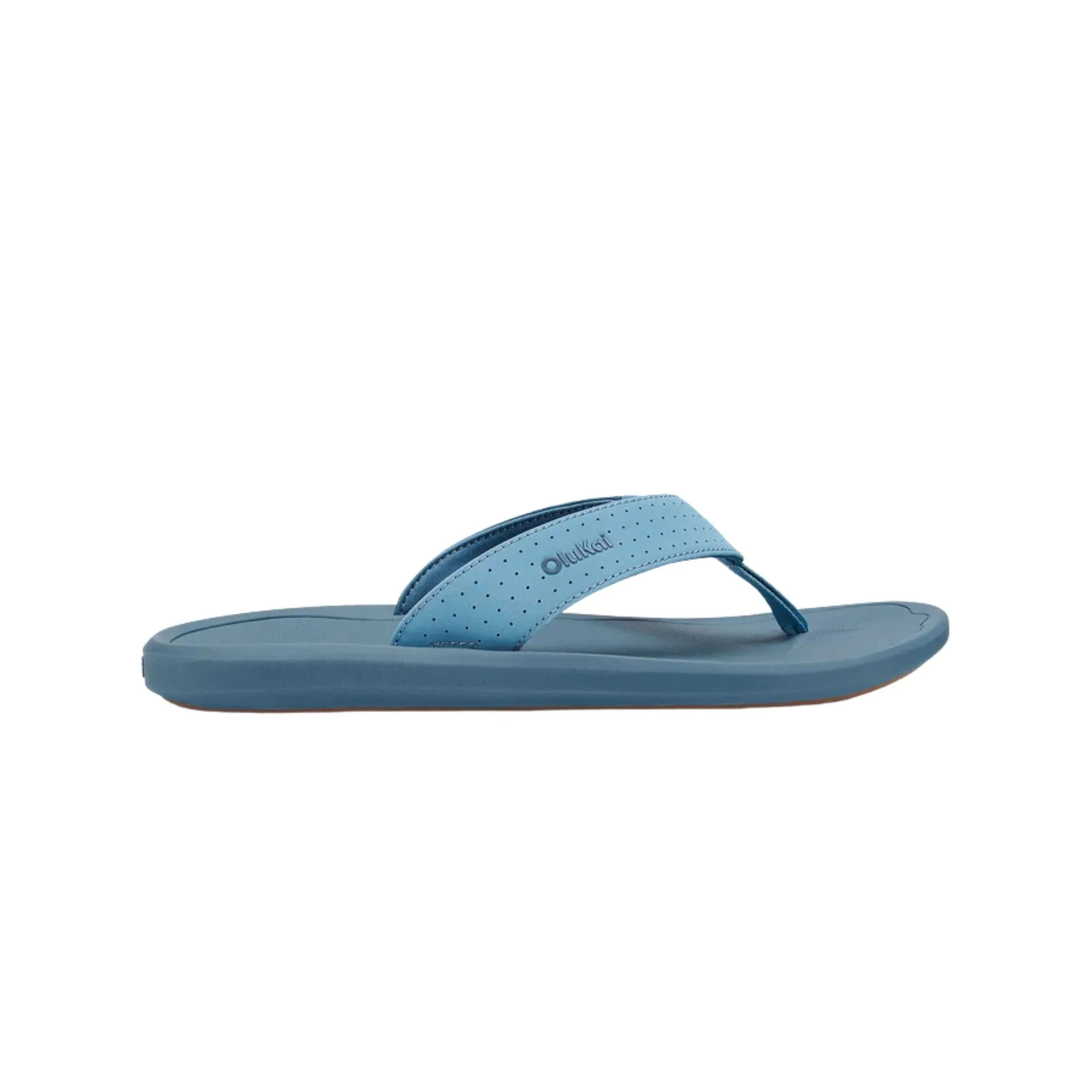 Olukai Men's Ki‘i Beach Sandals - Blissful Blue/Blue Fog