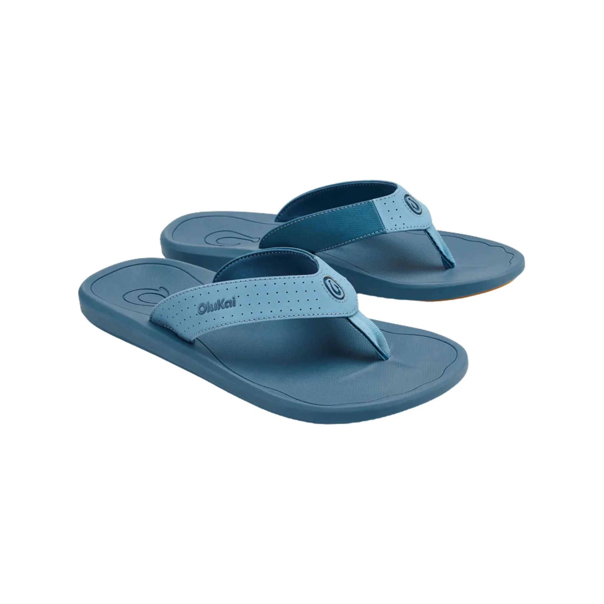 Olukai Men's Ki‘i Beach Sandals - Blissful Blue/Blue Fog - Image 2