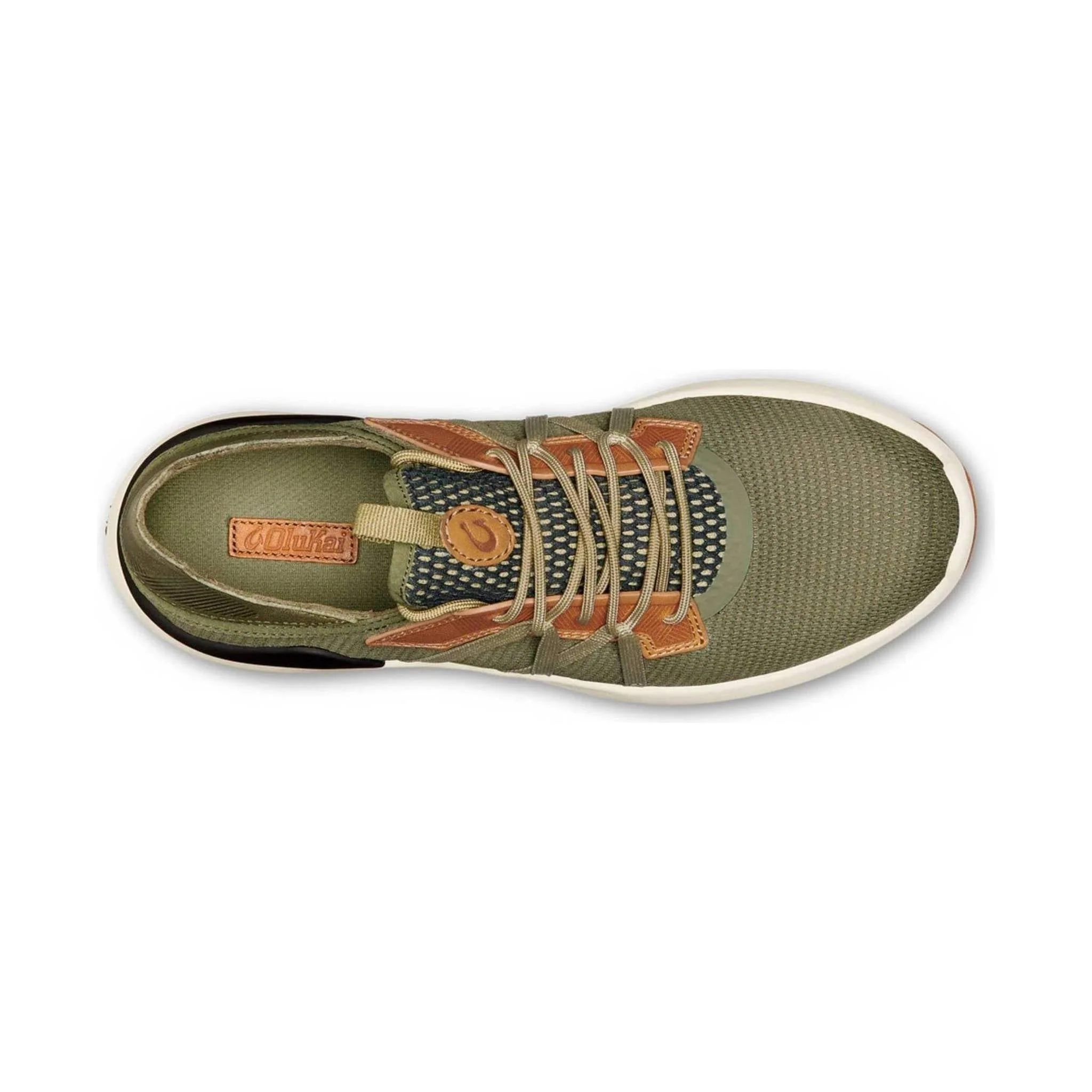 Olukai Men's Mio Li Shoes - Hunter / Lava Rock - Image 3