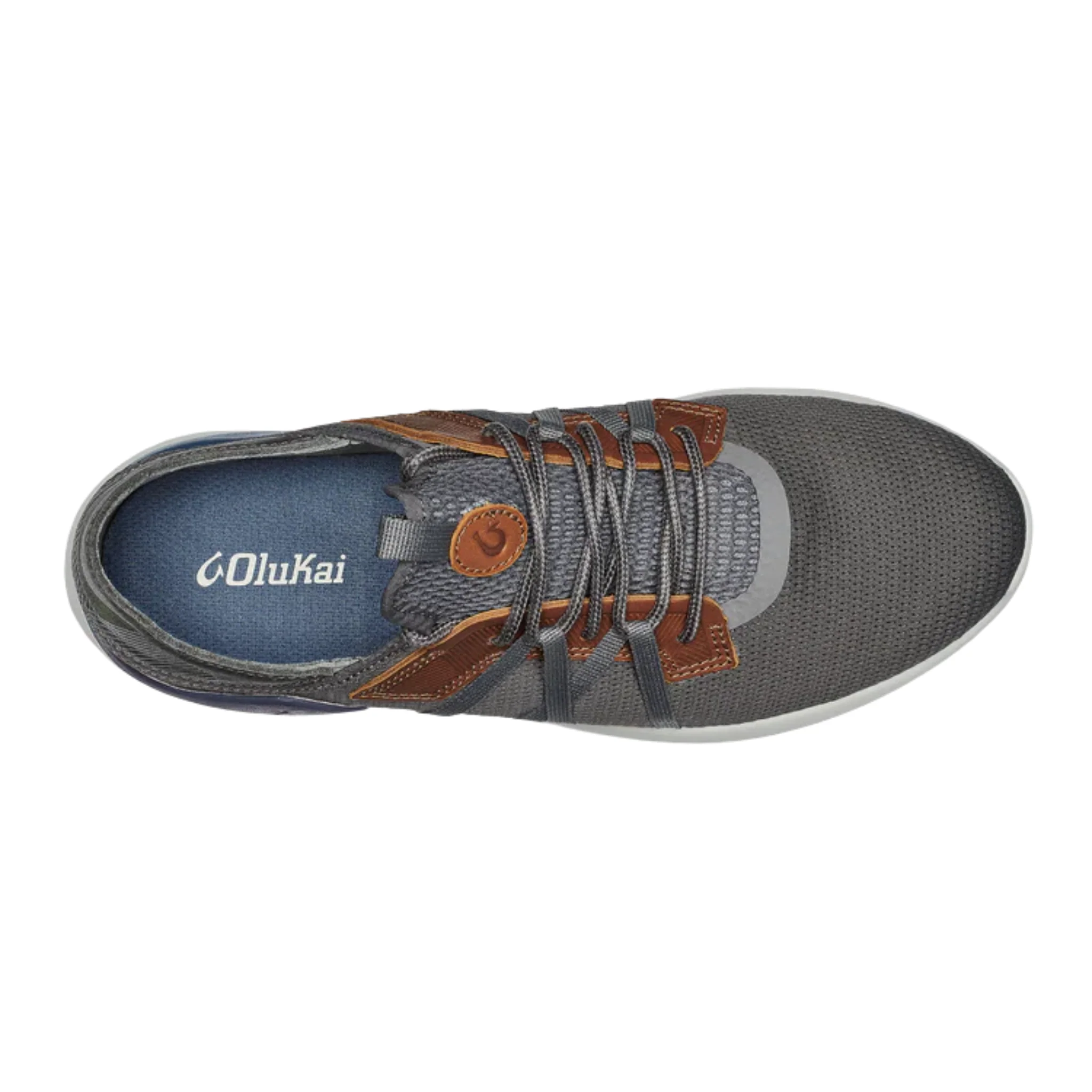 Olukai Men's Mio Li Shoes - Pavement/Vintage Indigo - Image 3